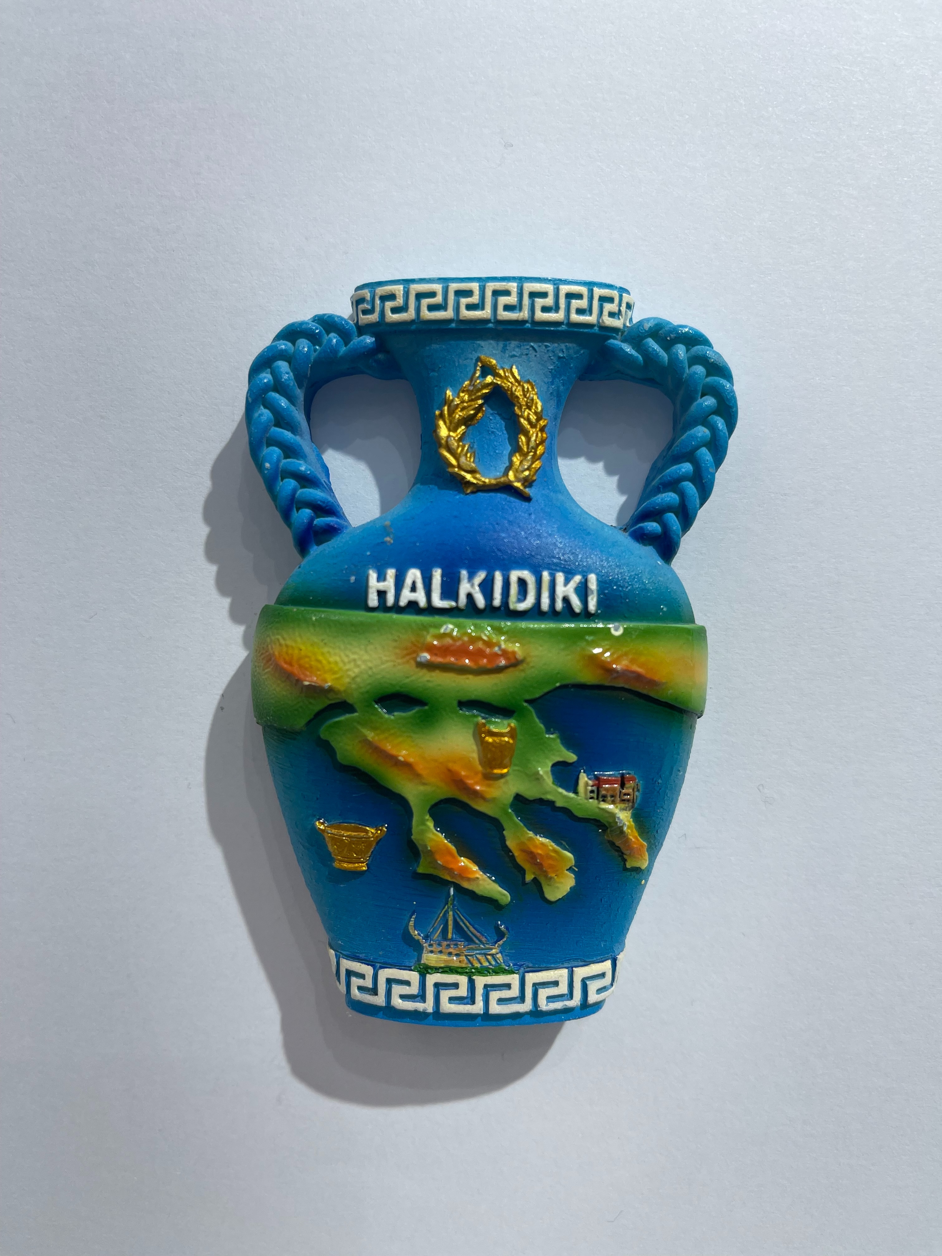 冰箱贴/旅游纪念品/树脂手绘产品图