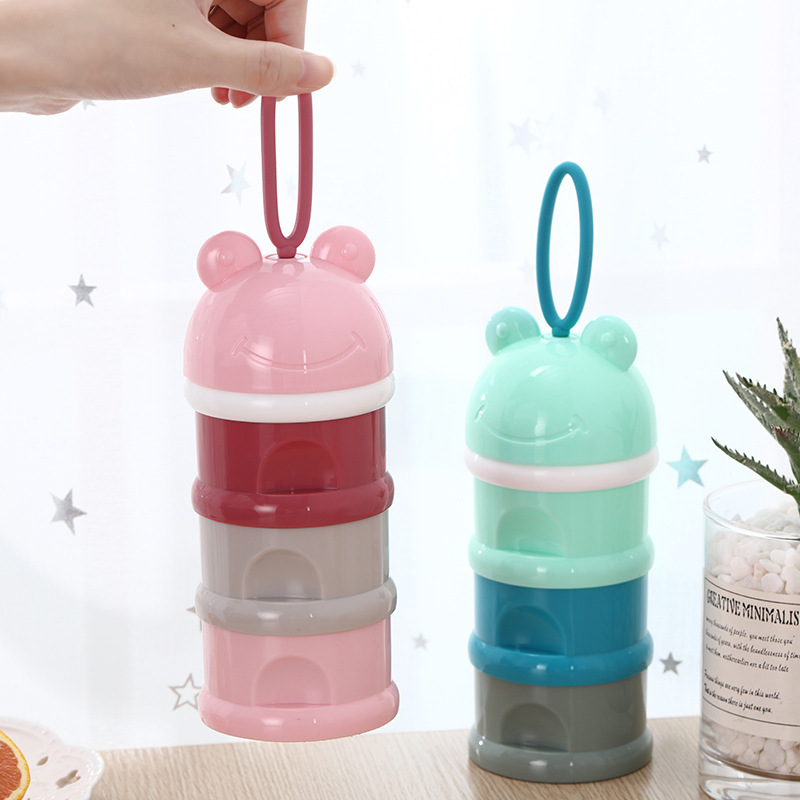 Baby milk powder box for going out