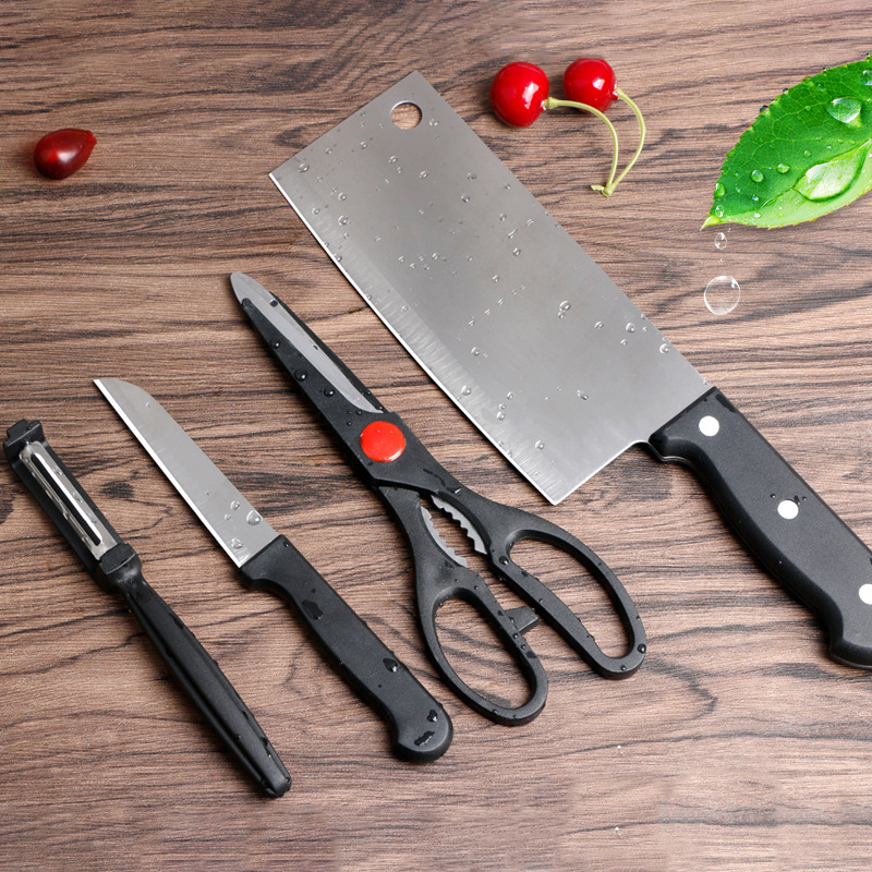 Four-piece set of stainless steel cutting tools for export Application Scenario