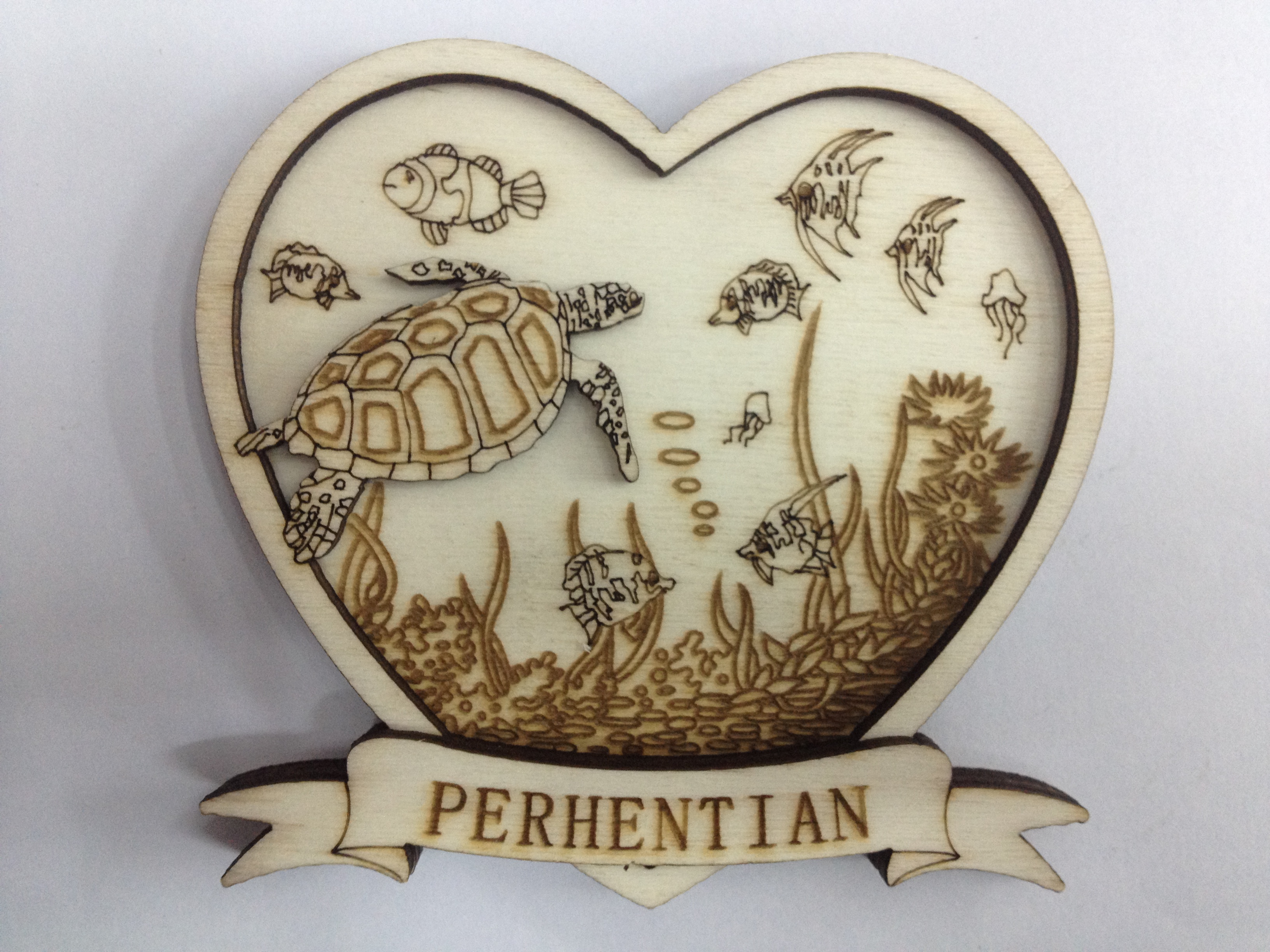 木质工艺品实物图