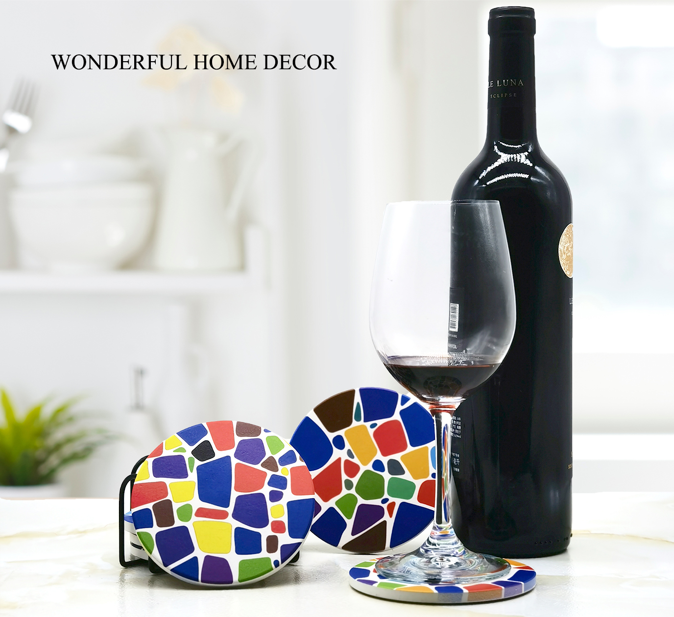 旅游纪念品/陶瓷杯垫/陶瓷工艺品产品图