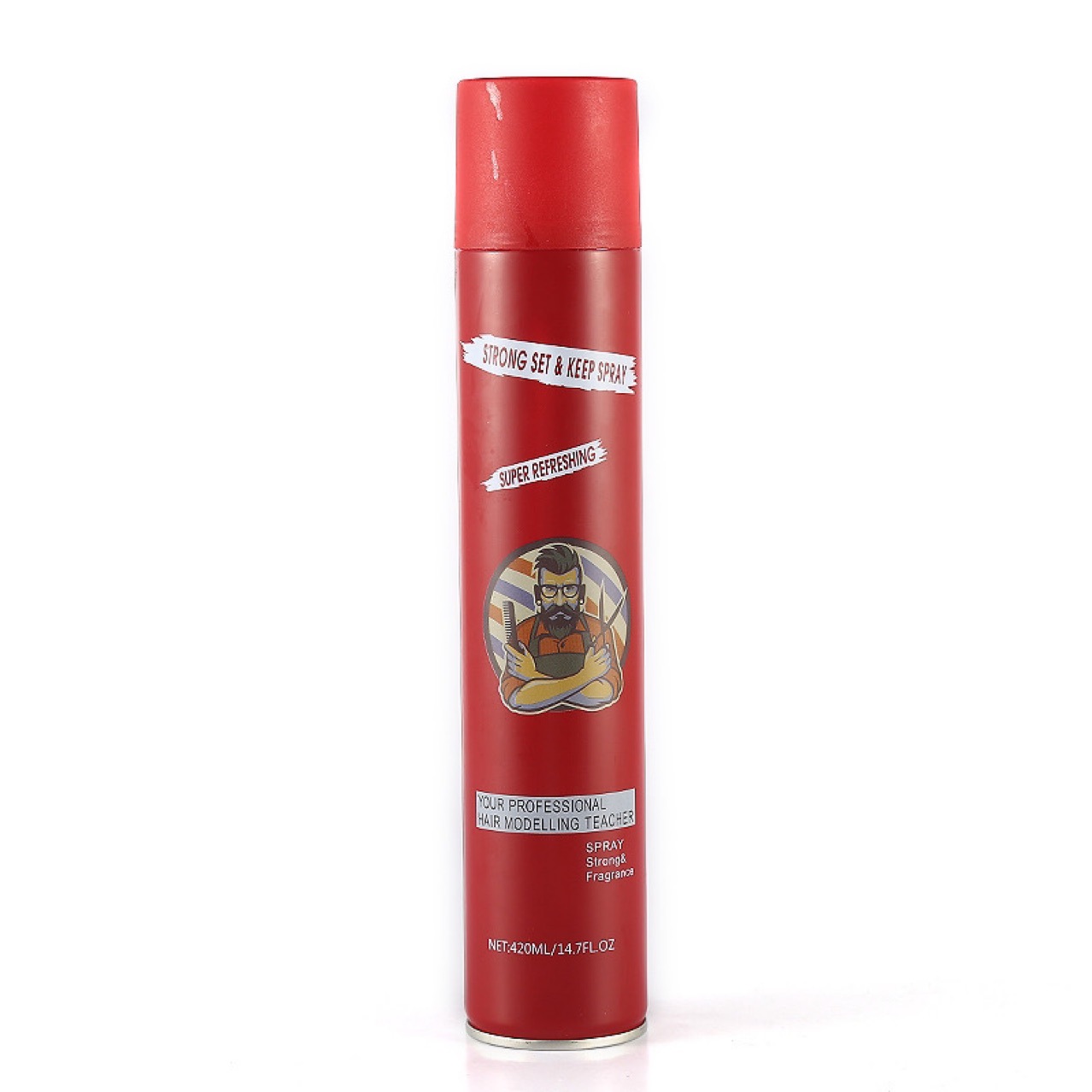 Exclusive 420ML hair gel for men's spray, dynamic gel, matte water, super hard styling spray for foreign trade. Many styles available Specification image