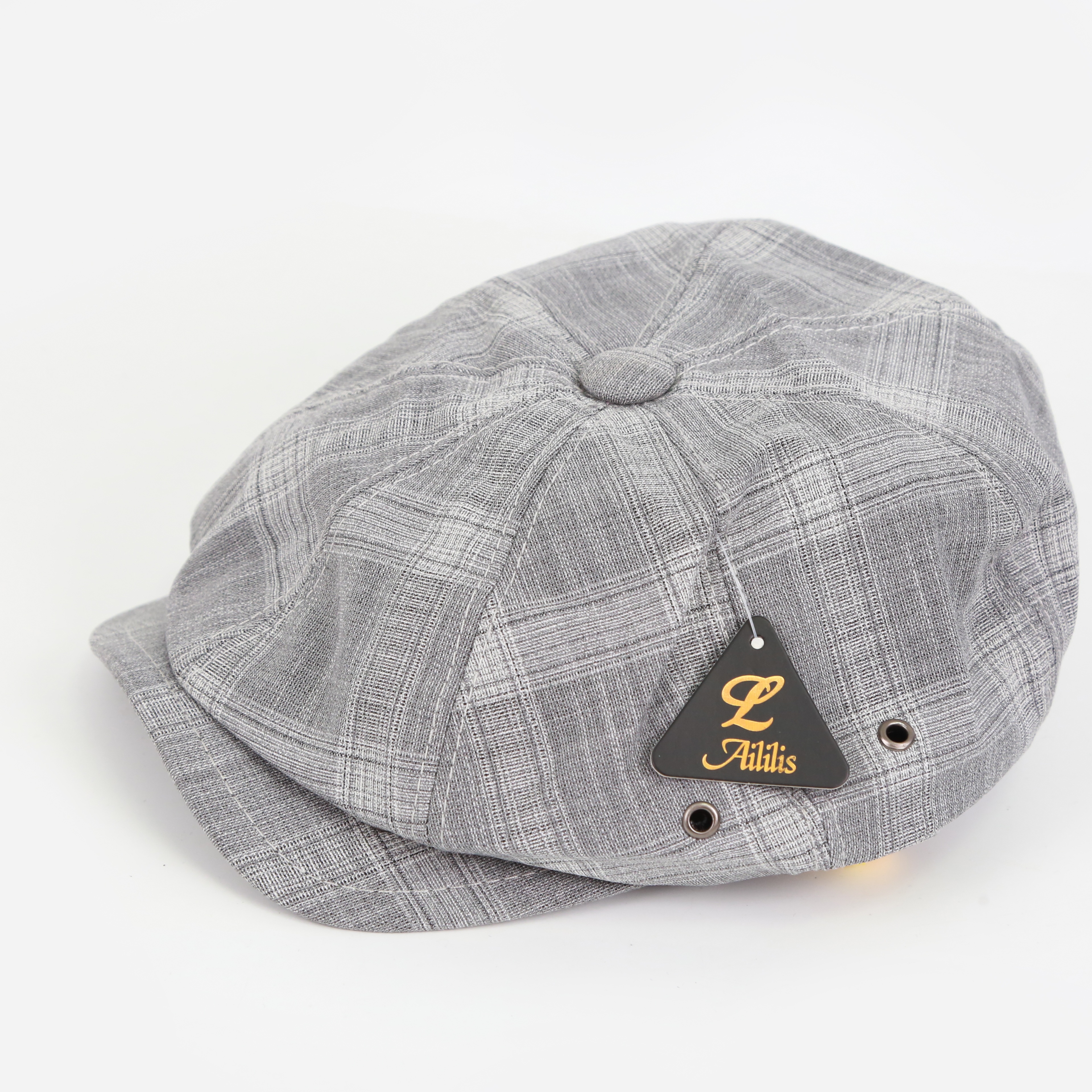 新八片意大利风鸭舌帽 老头帽