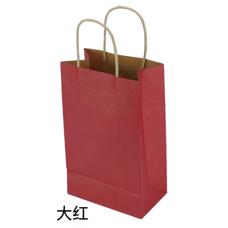 圣诞节礼物袋礼品袋手提袋节日生日结婚送礼用特大号牛皮纸袋