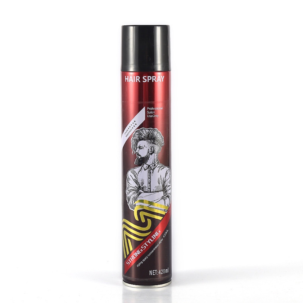 Exclusive 420ML hair gel for men's spray, dynamic gel, matte water, super hard styling spray for foreign trade. Many styles available Application Scenario