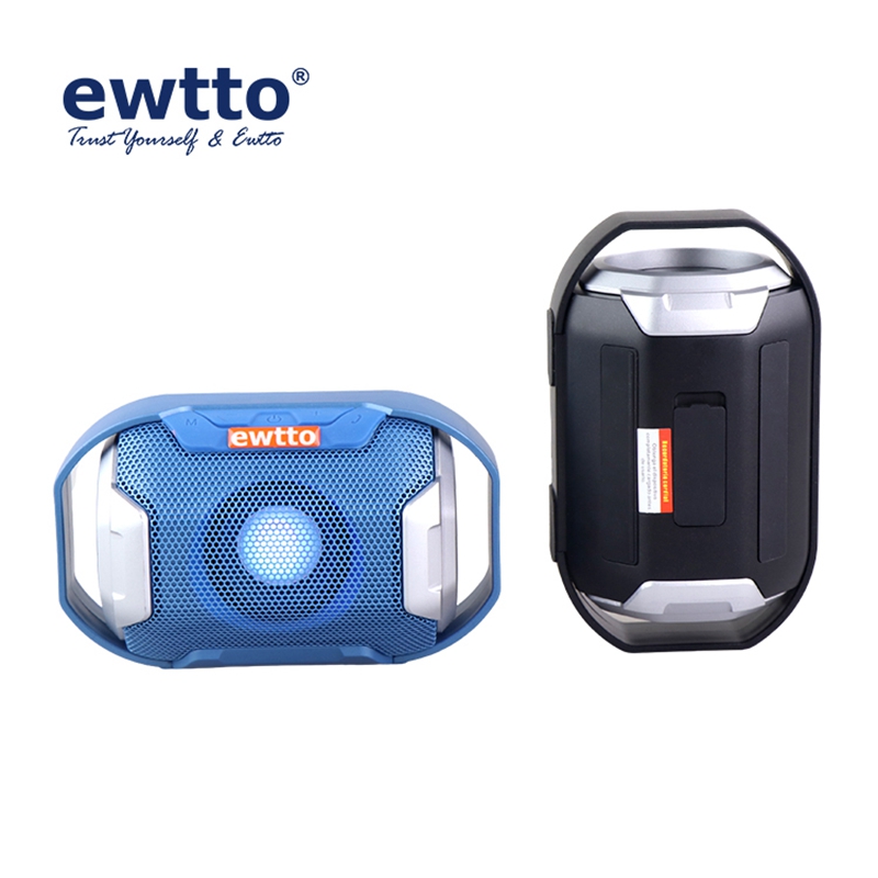 ewtto ET-P1675BT 厂家批发便携式LED灯手提迷你无线蓝牙音箱图