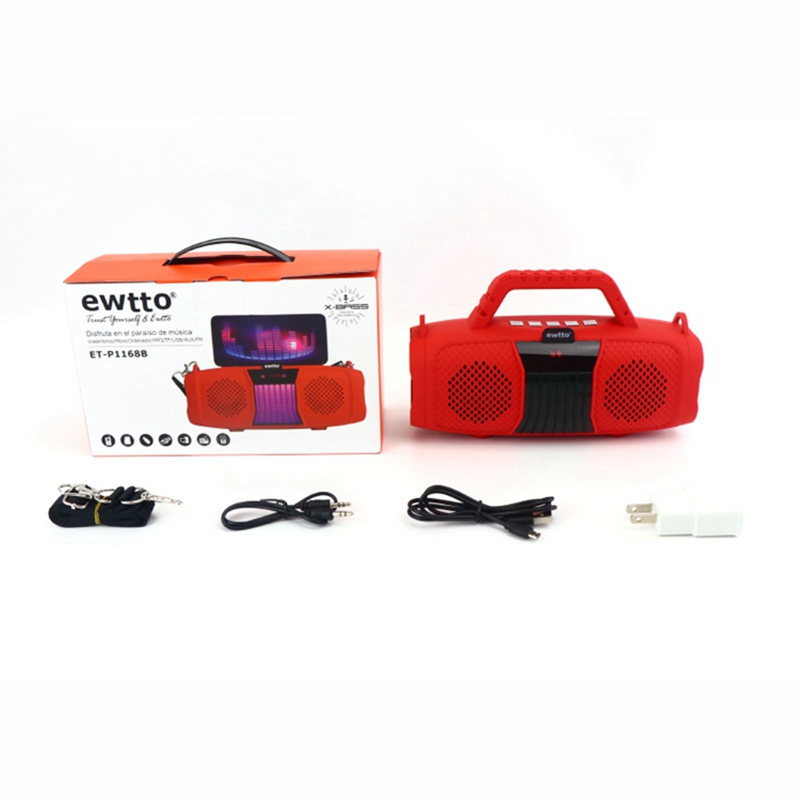 ewtto ET-P1168B 户外超级低音便携式TWS无线蓝牙音箱详情图4