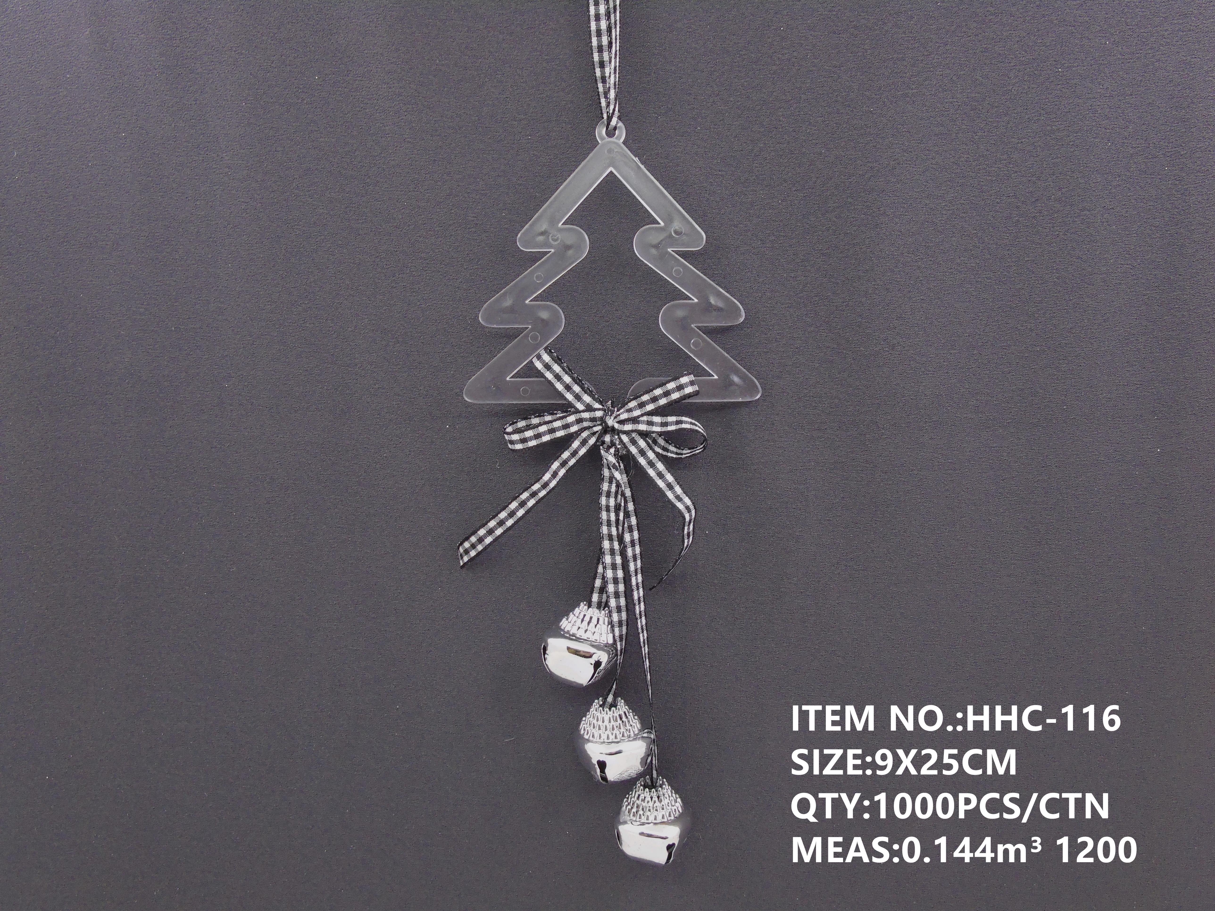 9X25CM Christmas acrylic pendant decoration