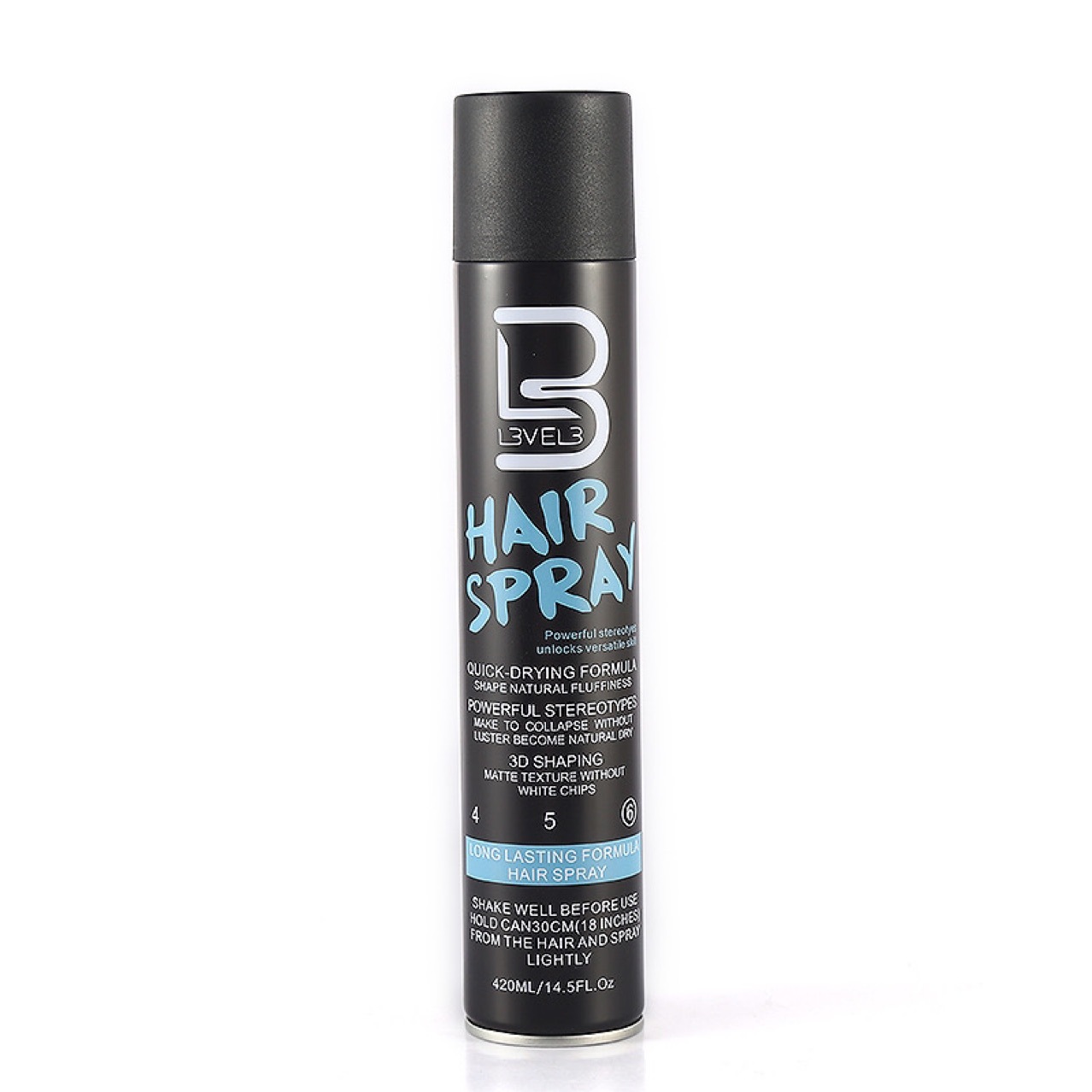 Exclusive 420ML hair gel for men's spray, dynamic gel, matte water, super hard styling spray for foreign trade. Many styles available Item Picture