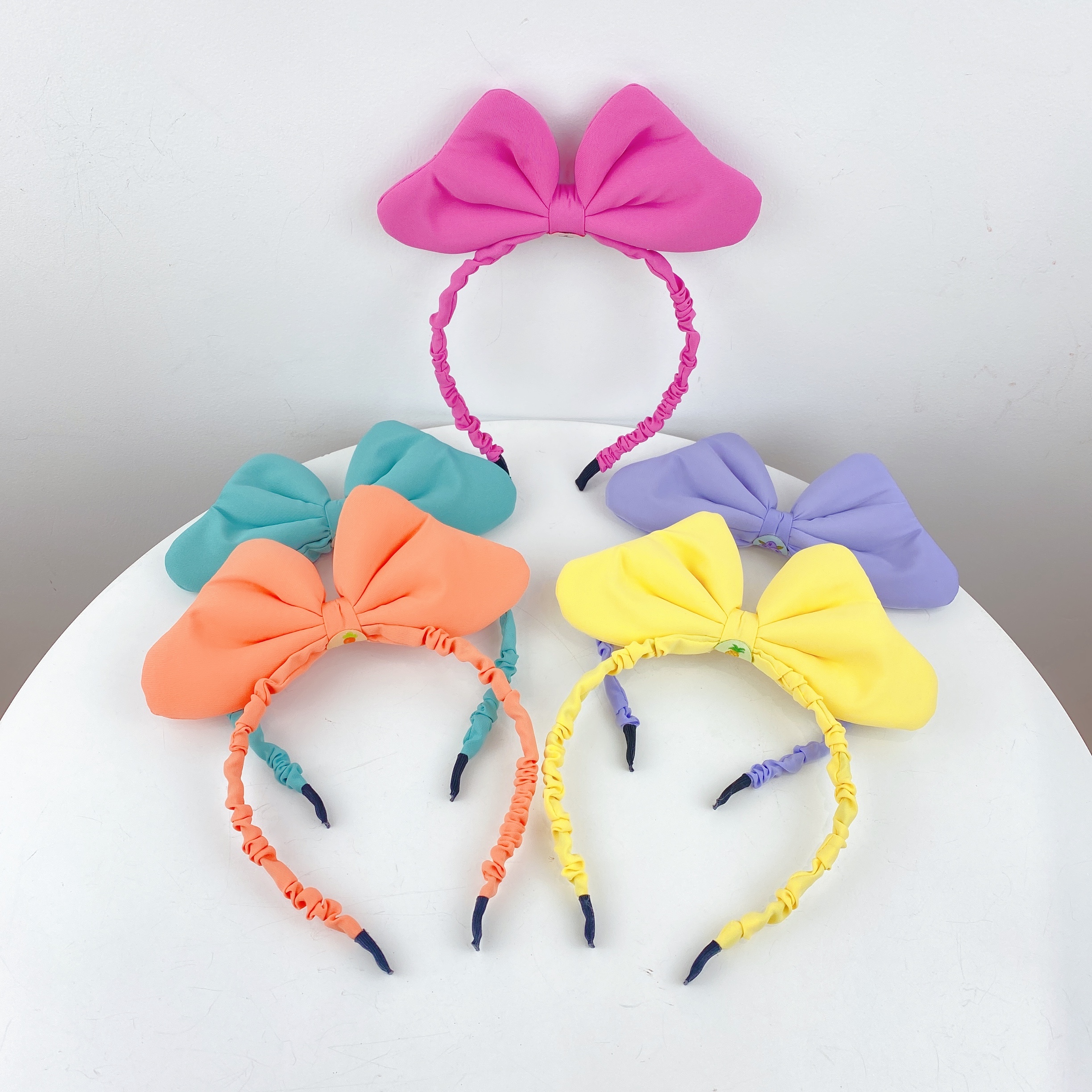 Trendy brand girl - Big bow tie headband