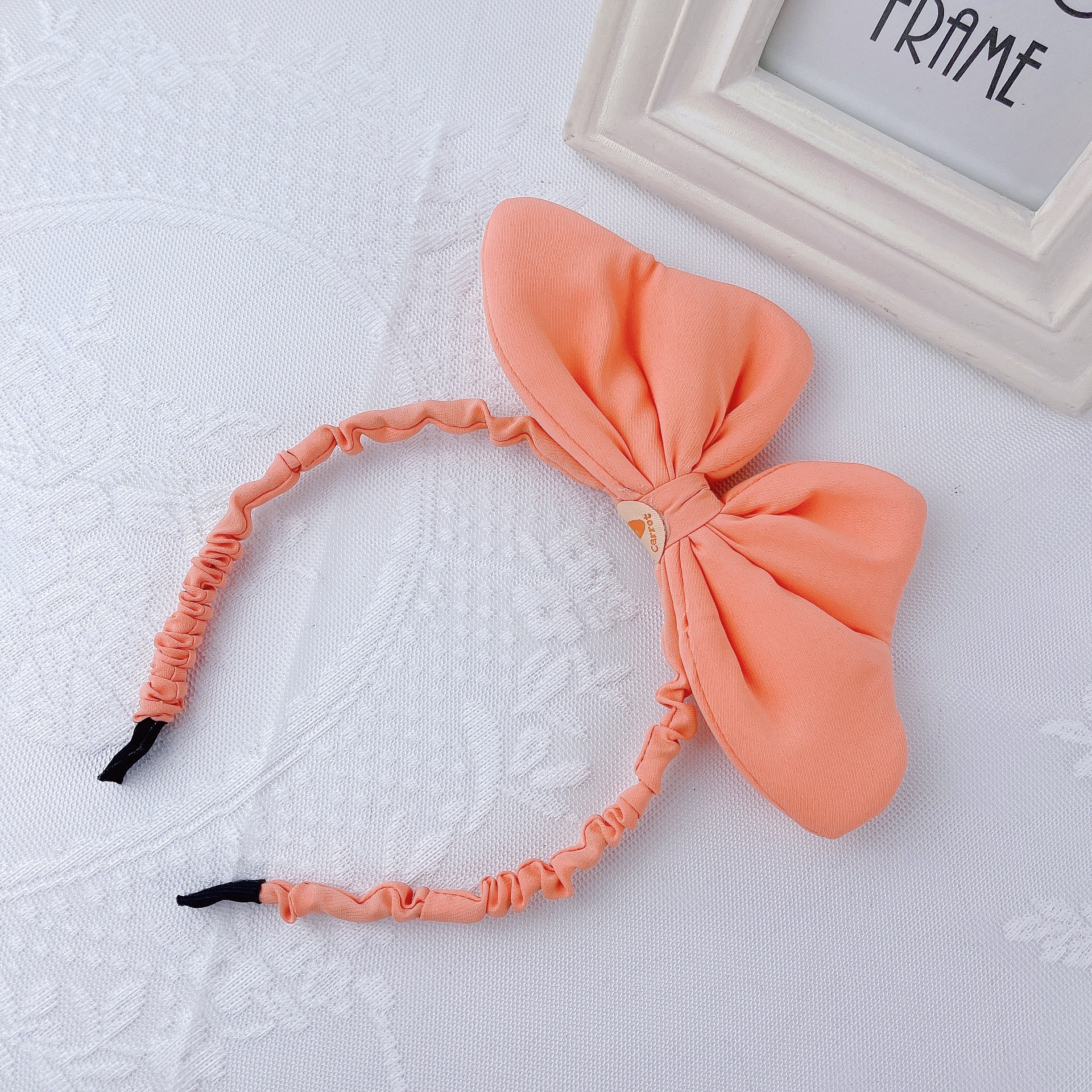 Trendy brand girl - Big bow tie headband Specification image