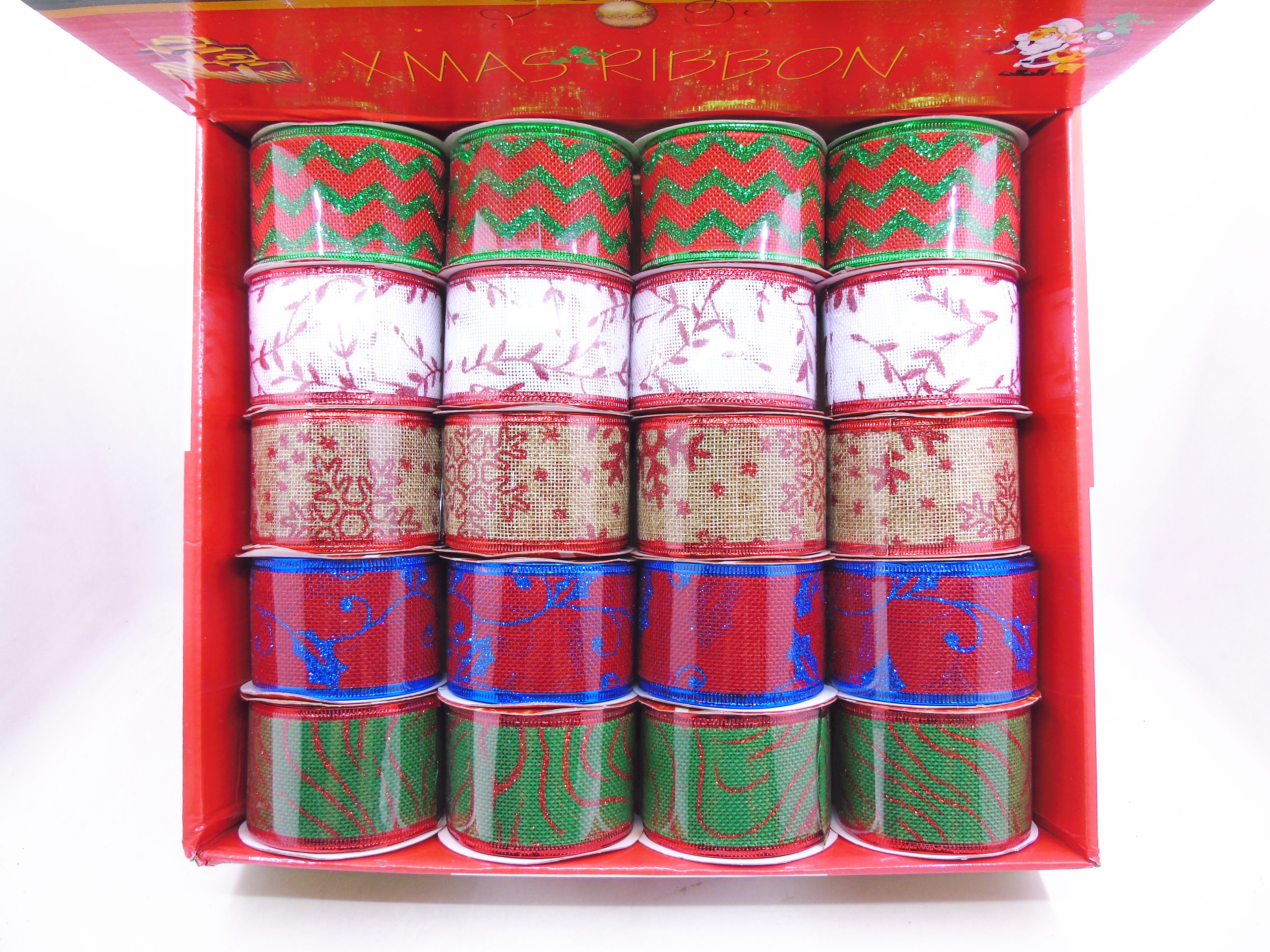 5CM Christmas Ribbon Gift Box set 5015 Specification image