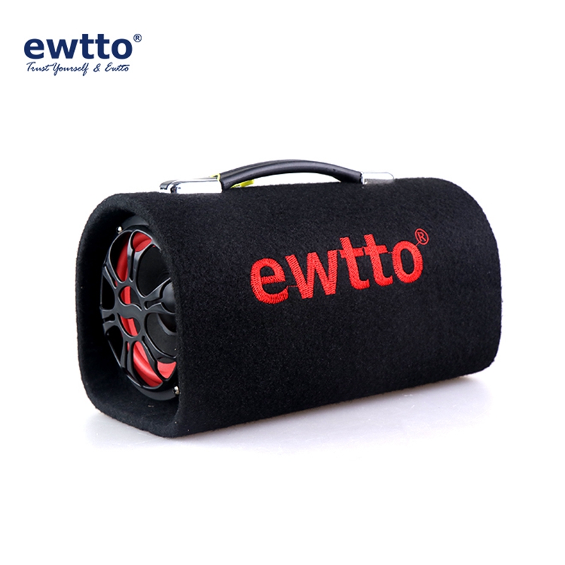 ewtto ET-P2452BR 便携式超重低音炮无线蓝牙音箱 5.25英寸复古手提式户外家用音箱图