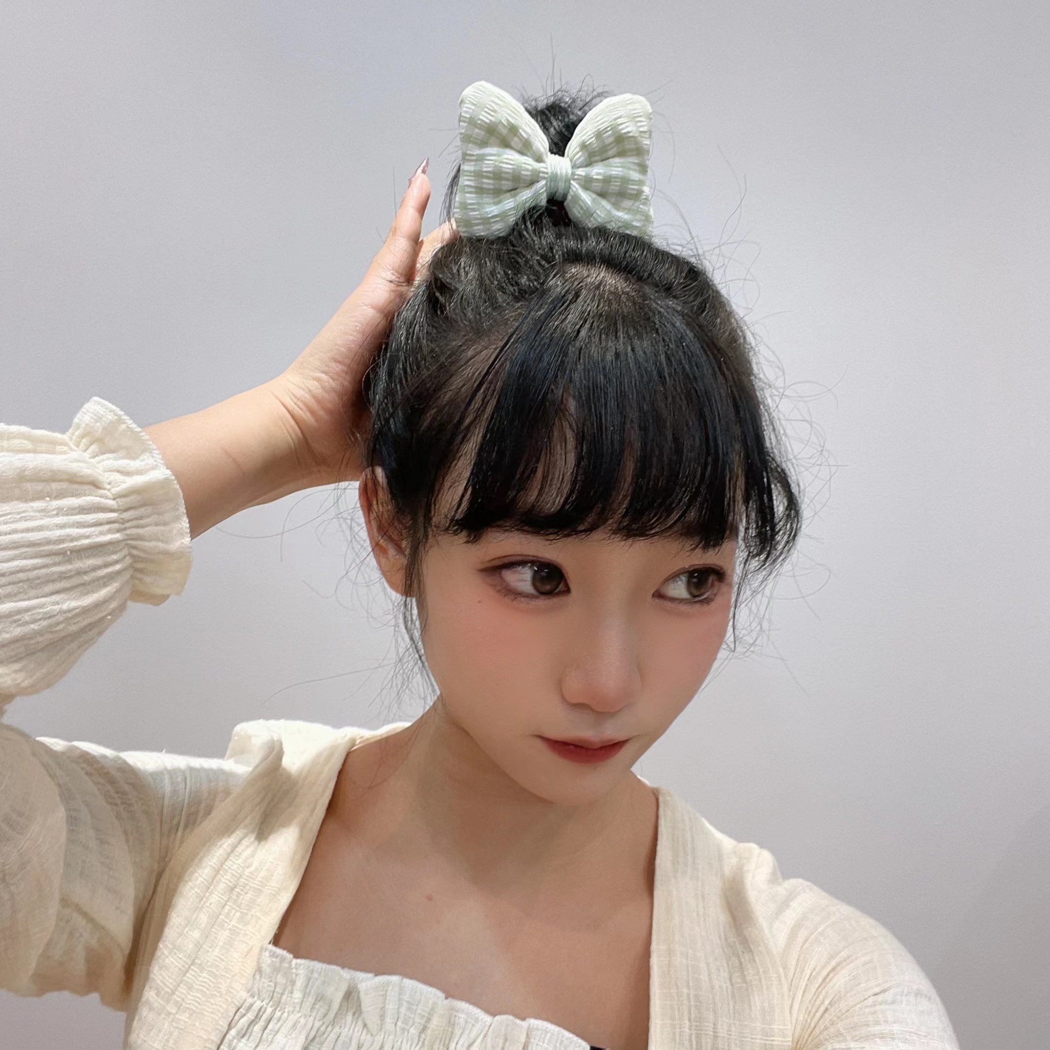 "Little Chanel-style fashionable hair accessories, beautiful Korean-style accessories 1sdafdsfa. Application Scenario