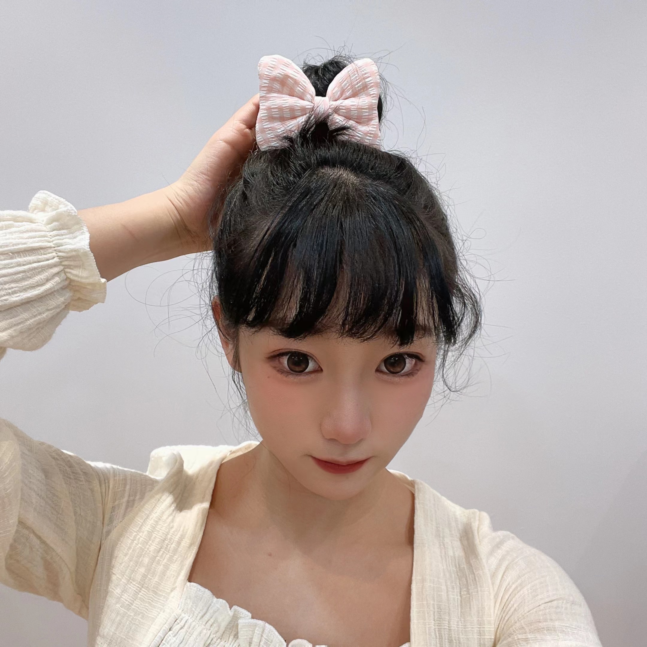 "Little Chanel-style fashionable hair accessories, beautiful Korean-style accessories 1sdafdsfa. Specification image