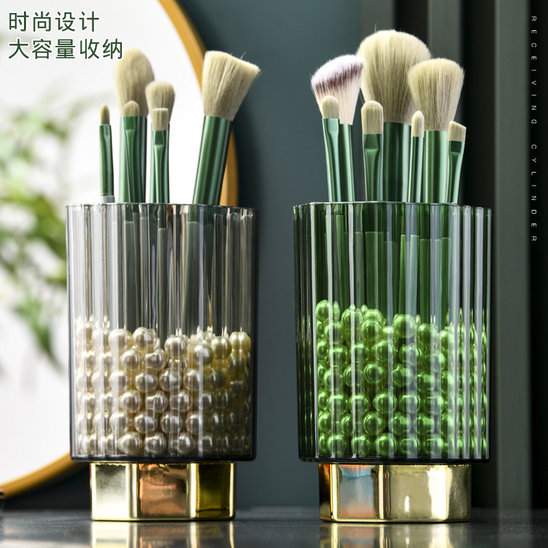 Cosmetic brush storage bucket exclusively for export Specification image