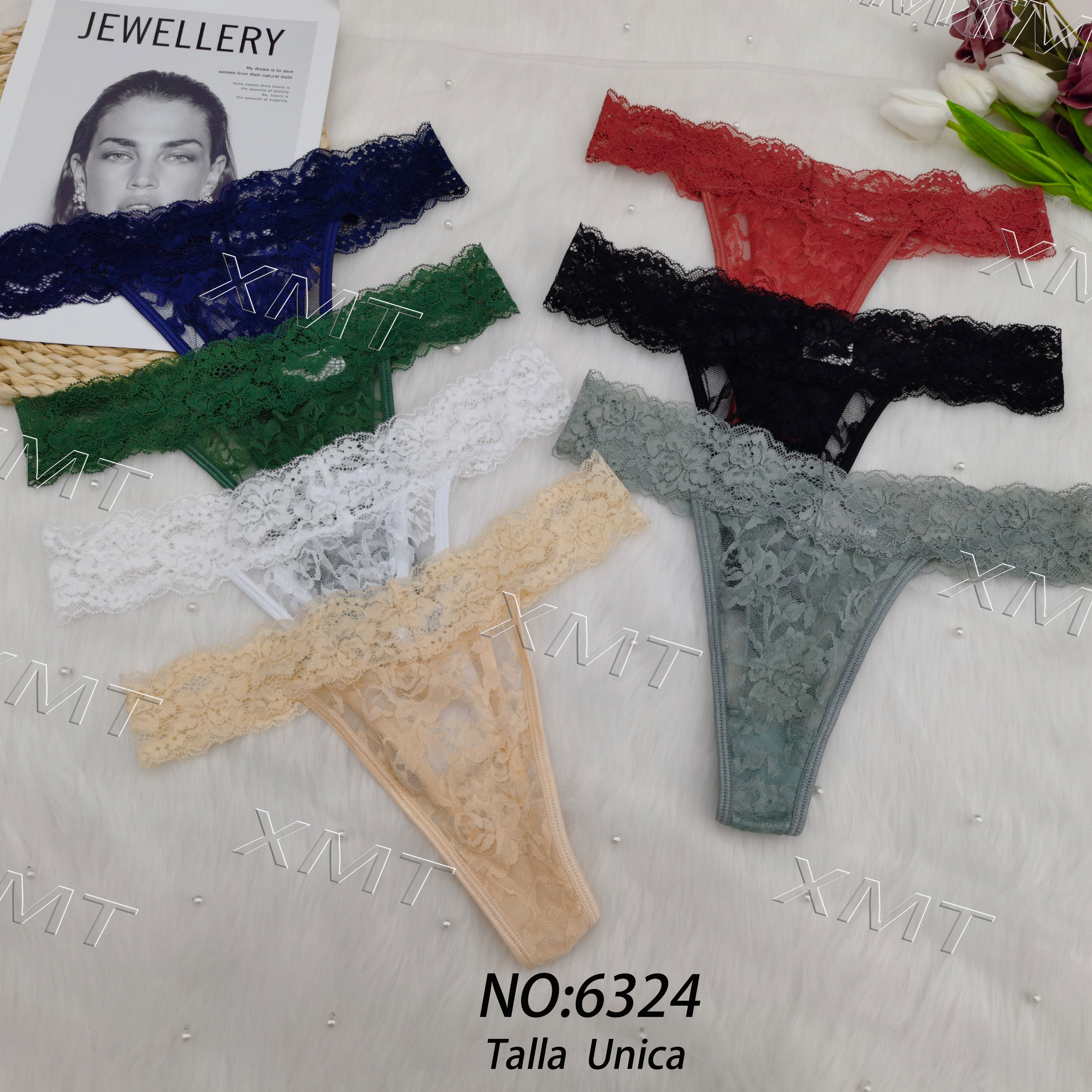 蕾丝花边性感女士丁字裤舒适性感情趣丁字裤