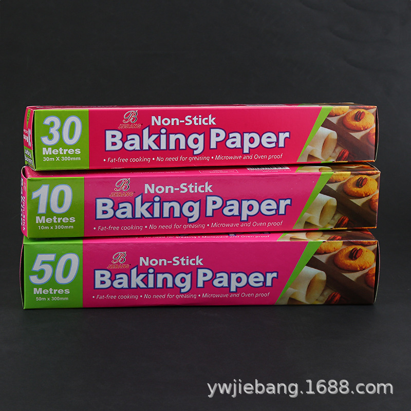 Silicone oil paper, baking paper, baby oven paper, baking tray, oil-absorbing paper, non-stick barbecue meat paper, tin foil Specification image