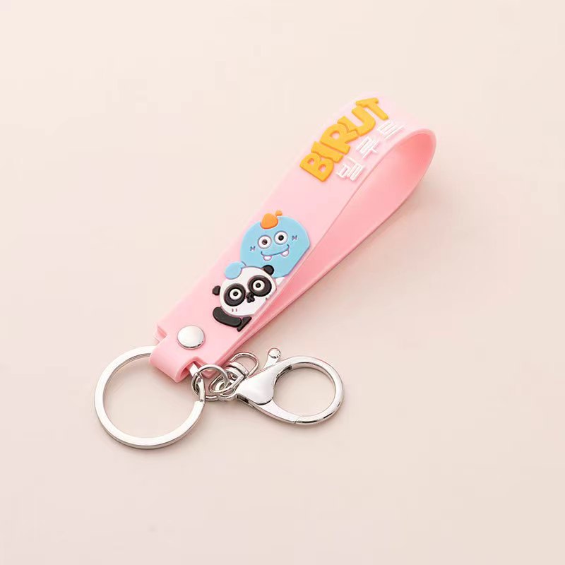 PVC钥匙扣挂绳/卡通钥匙扣/滴胶挂绳产品图