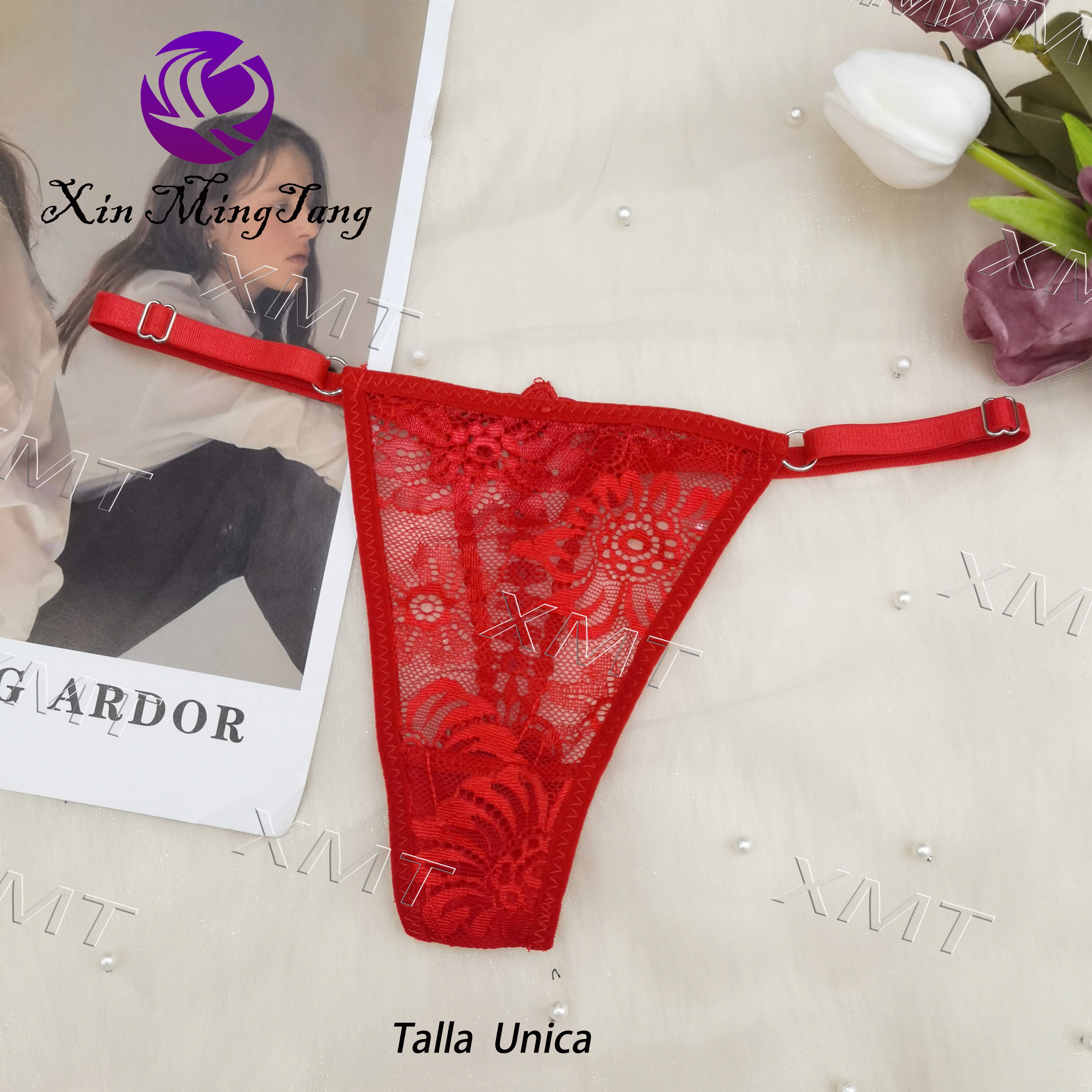 Encaje encaje floral soluble en agua sexy mujer tanga cómodo sexy sexy sexy sexy tanga details Picture
