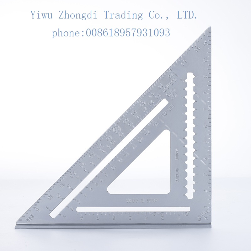 Aluminum alloy woodworking triangle ruler 铝合金木工三角尺 木工直角尺