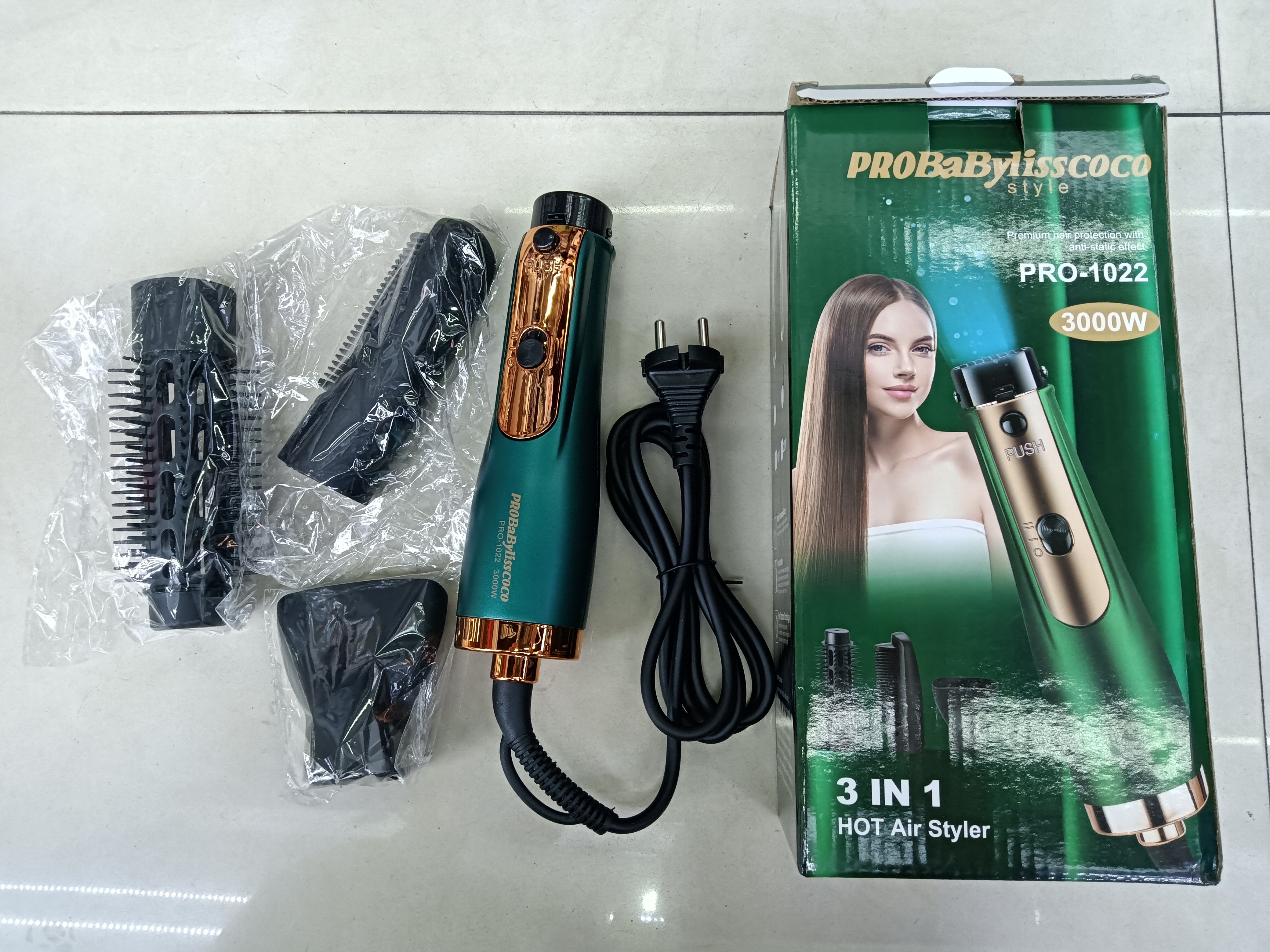 1022 Straight hair comb details Picture