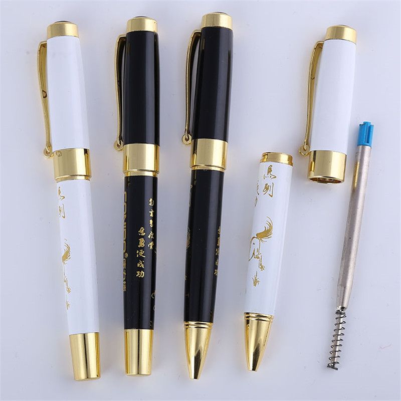 Cross-border best-selling metal signature pens, ballpoint pens, and large-scale customized engraved logo advertising metal gift pens Application Scenario