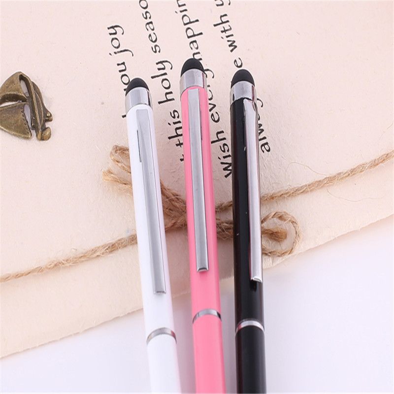 Jianjie Pen's popular metal ballpoint pens, touch screen pens, fine and smooth oil pens, business gift pens details Picture