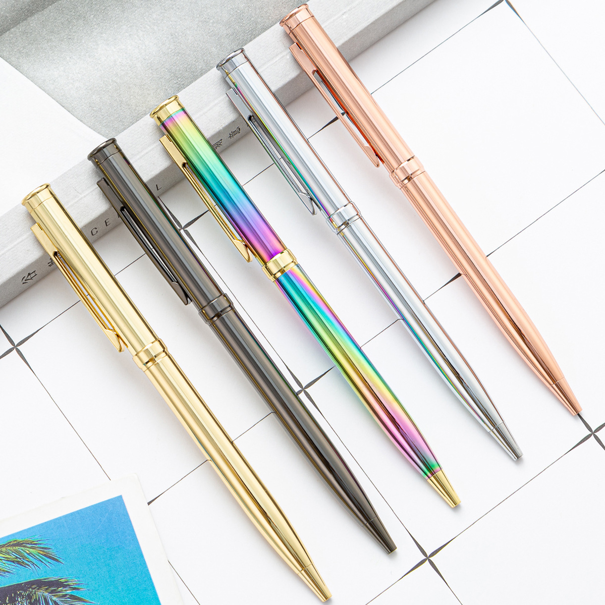 Cross-border best-selling products: Ballpoint pens, hotel pens, gift pens, logo printable advertising pens, office supplies
