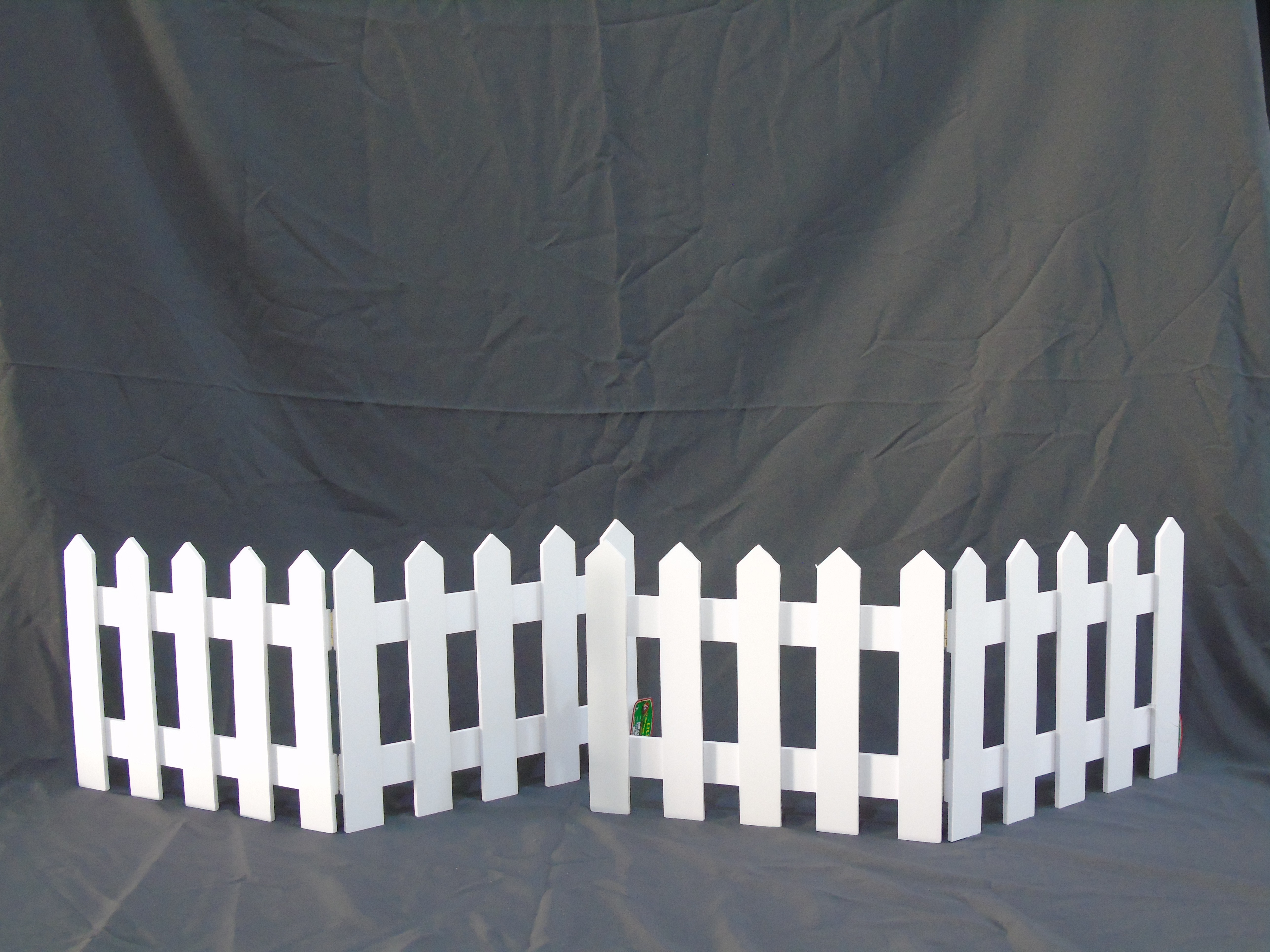 50X80CM Christmas wooden painted fence Specification image