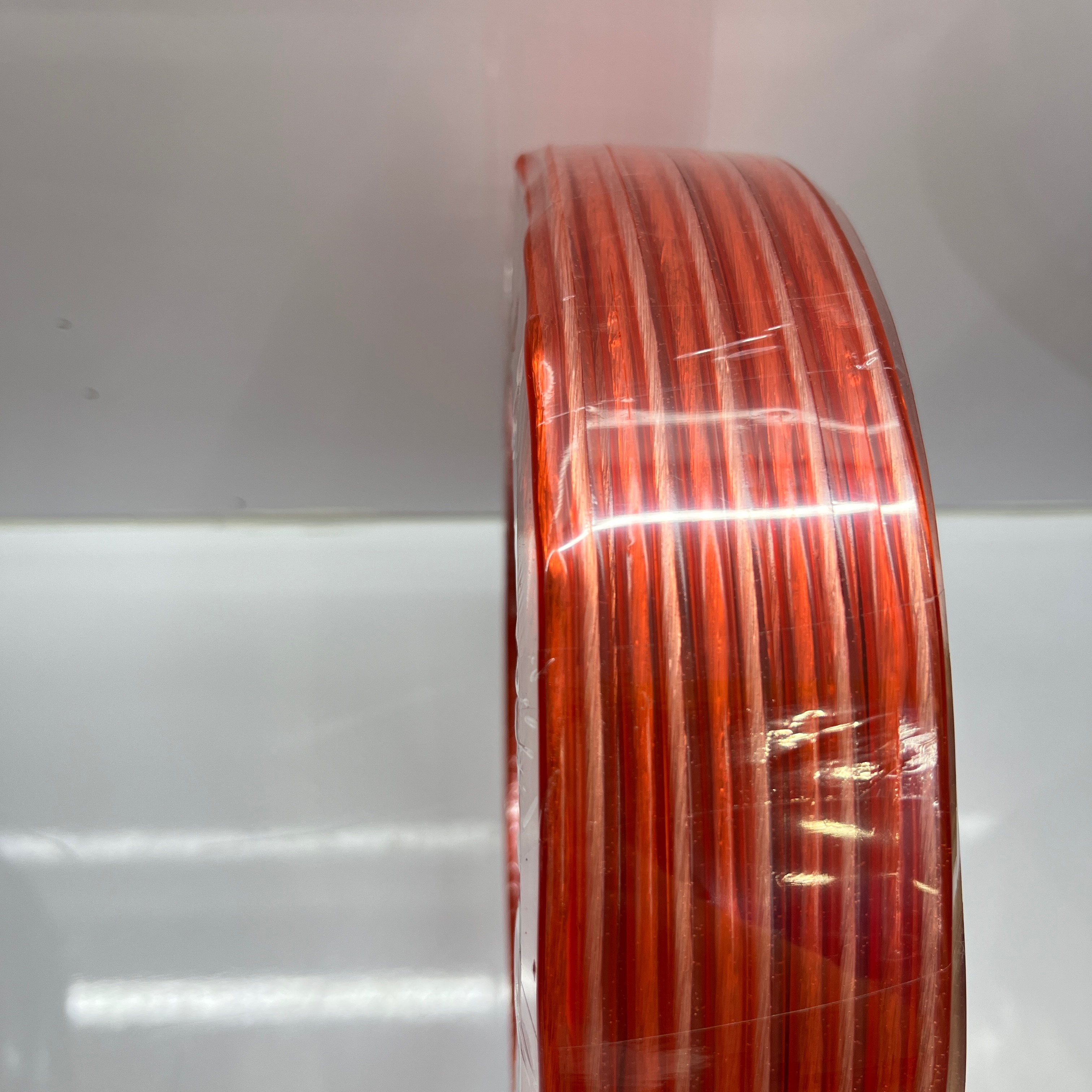 Home decoration telecommunications transparent audio cable 2*1.5MM² details Picture