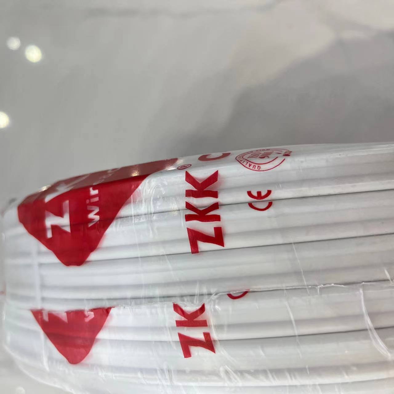 家装电线白加宽护套线2*1.5MM²