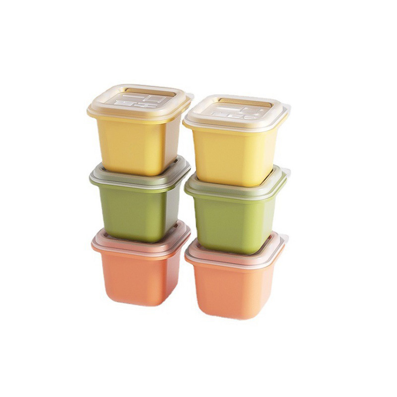 Food-grade ice cube molds, small pieces, one-bite ice cube trays, summer ice hockey balls, household ice storage and ice-making boxes with LIDS, a refrigerator wonder Item Picture