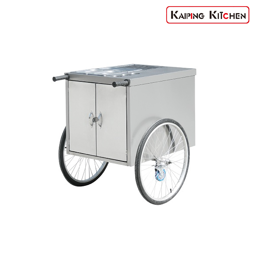 多功能小吃车 Multi-Functional Snack Cart BN-621材料可选不锈钢AISI201、430