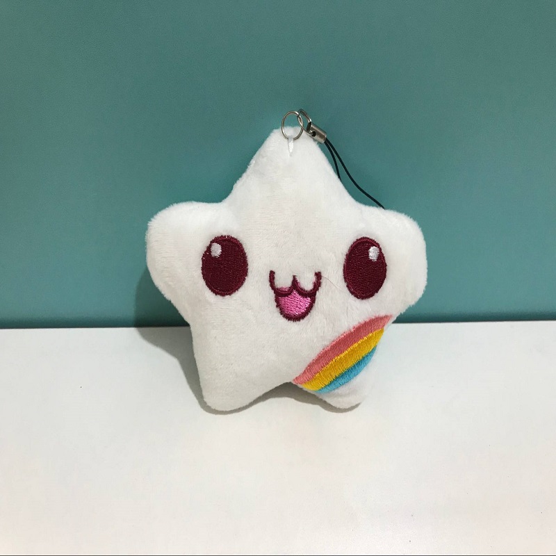 Senbao Monkey 01 Doll, Seven-Color Cloud, Keychain, Doll, Schoolbag, pendant, Small gift, Doll, claw machine, small doll, accessory, plush details Picture