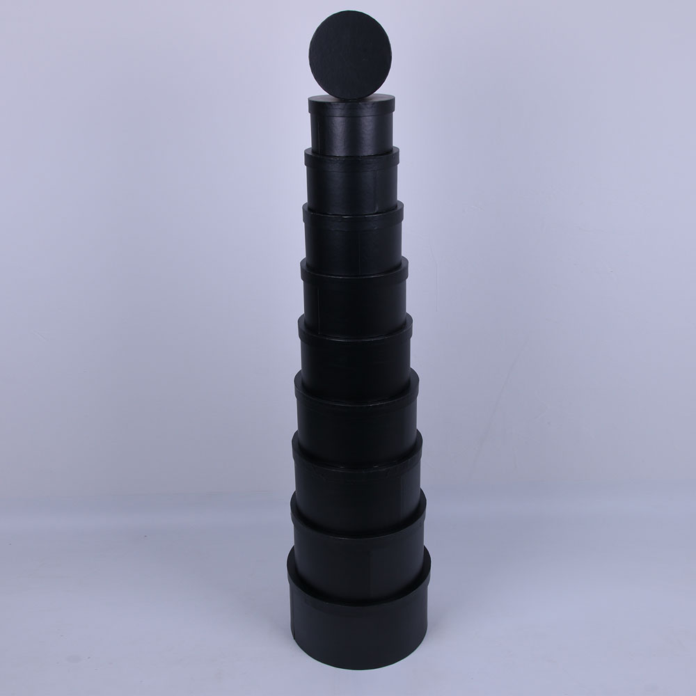 813# Shihao Round Ten-piece Set, Hugging bucket Flower Box, Fresh Flower gift box Factory Direct Sales Valentine's Day gift box Specification image