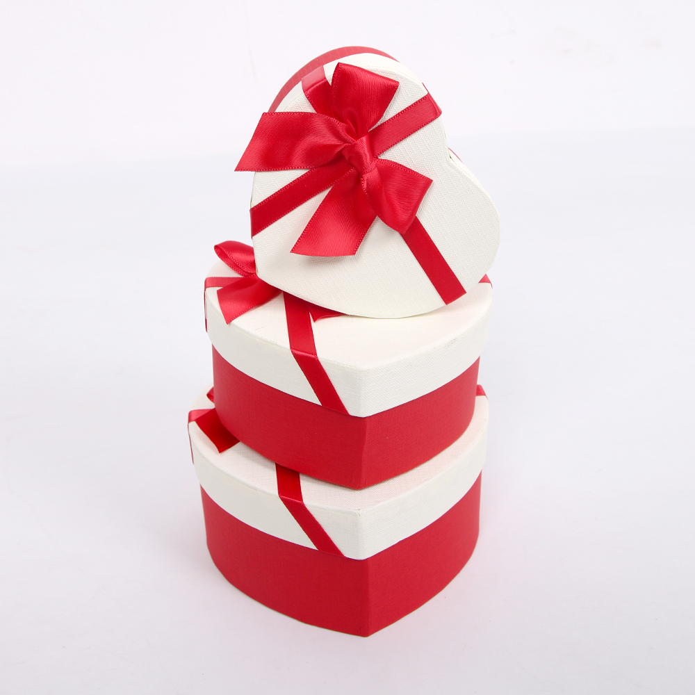 2235# Shihao Factory Wholesale universal top and bottom cover heart-shaped butterfly companion hand gift box, flower box, gift packaging box details Picture