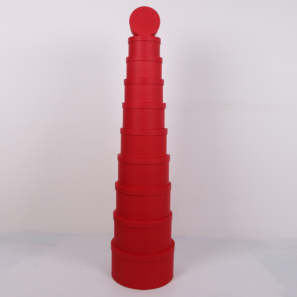 813# Shihao high-end Round Ten-piece Set Gift Box Factory Direct Sales Valentine's Day gift box Specification image