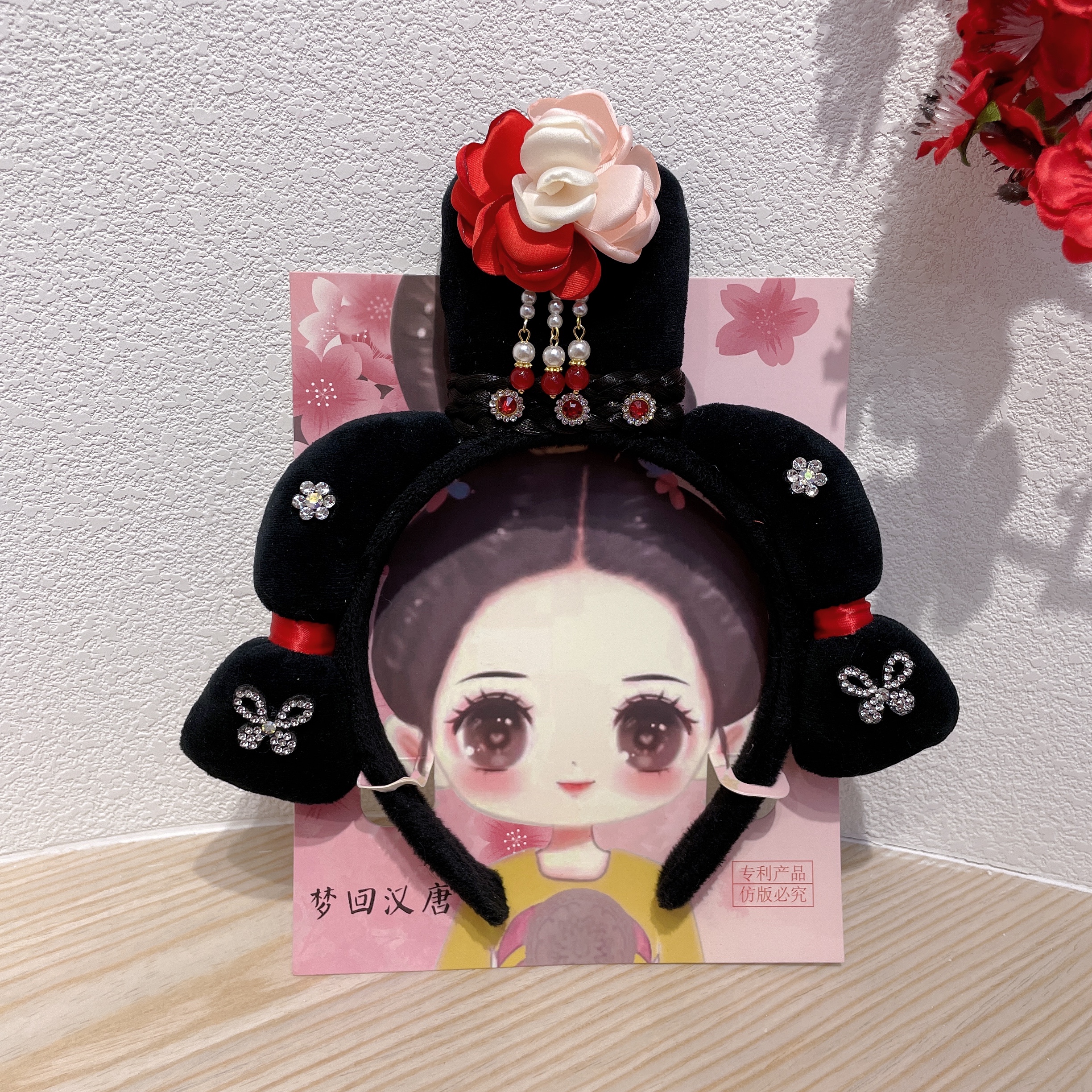 Hairless Hanfu Versatile Chinese-style accessories - Back to the Han and Tang Dynasties - Zhaoyi Hair Band Specification image