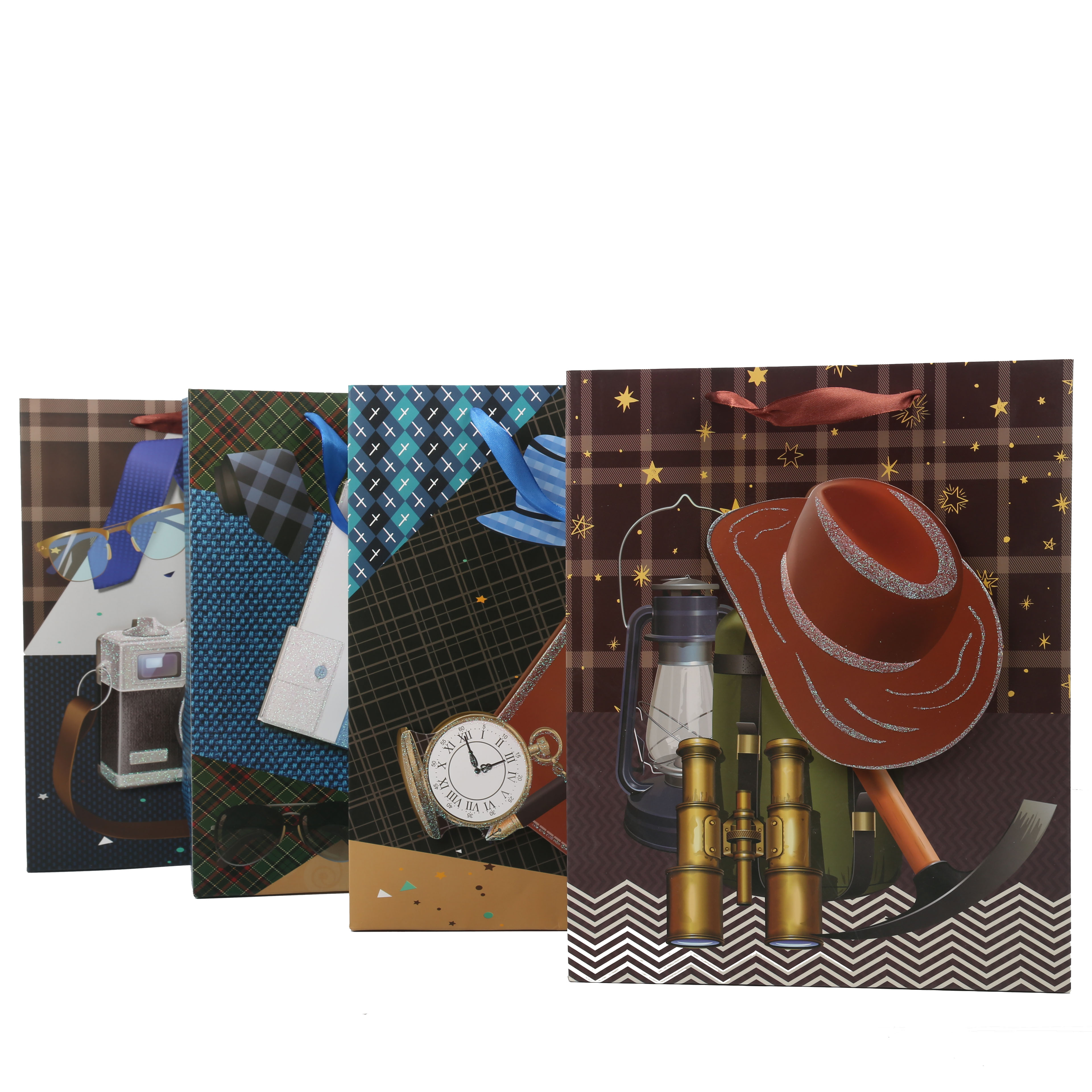 礼品袋/包装袋白底实物图