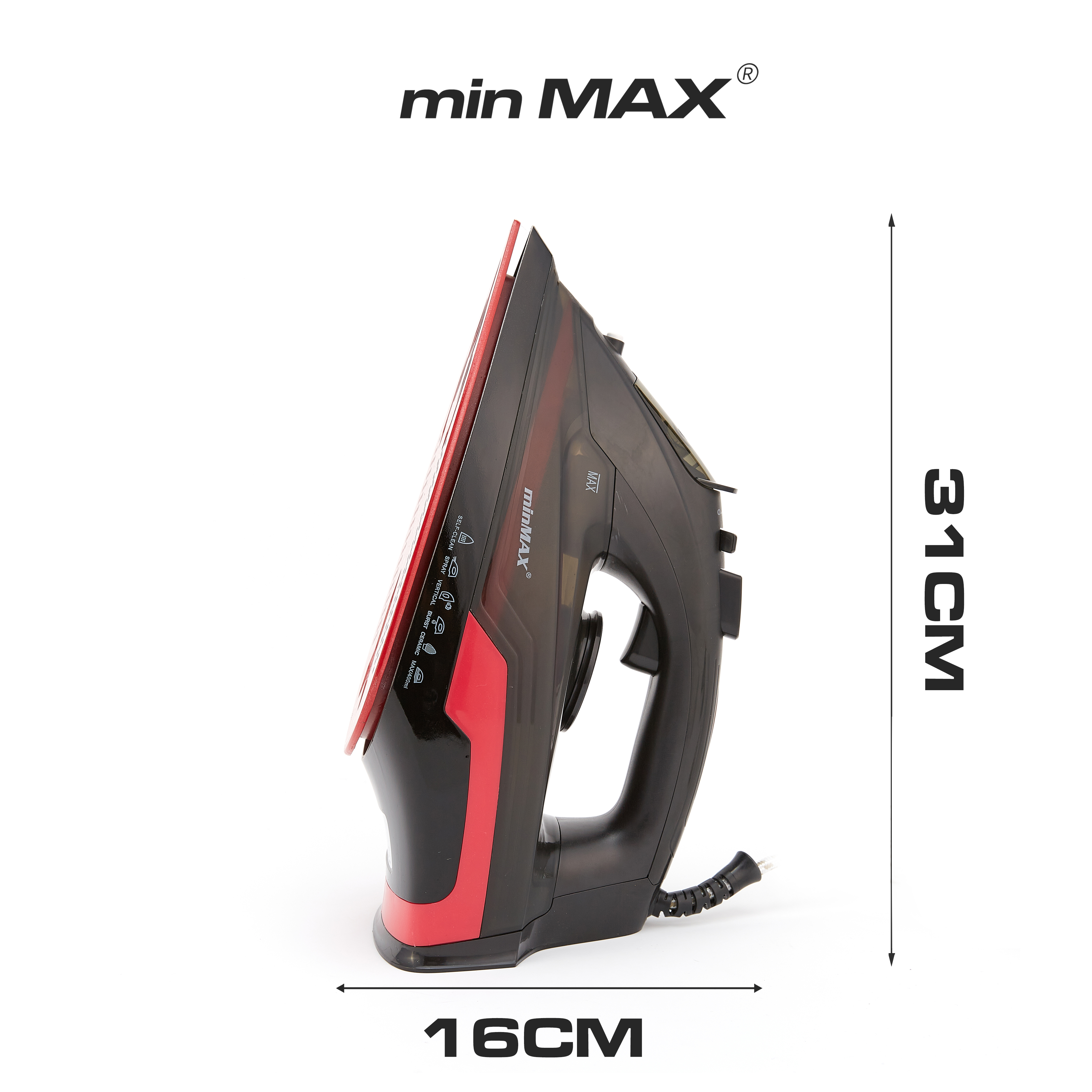 The new best-selling handheld electric iron 8058 is a small household clothes ironing machine, a steam ironing machine, and a student ironing machine for dormitories Item Picture