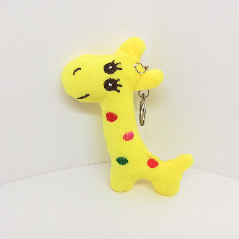 Senbao Monkey 01 Doll Giraffe Keychain Doll Schoolbag Pendant Small Gift Doll Claw Machine Small Doll Accessory Plush Application Scenario