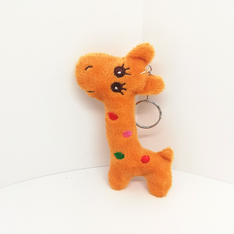 Senbao Monkey 01 Doll Giraffe Keychain Doll Schoolbag Pendant Small Gift Doll Claw Machine Small Doll Accessory Plush details Picture