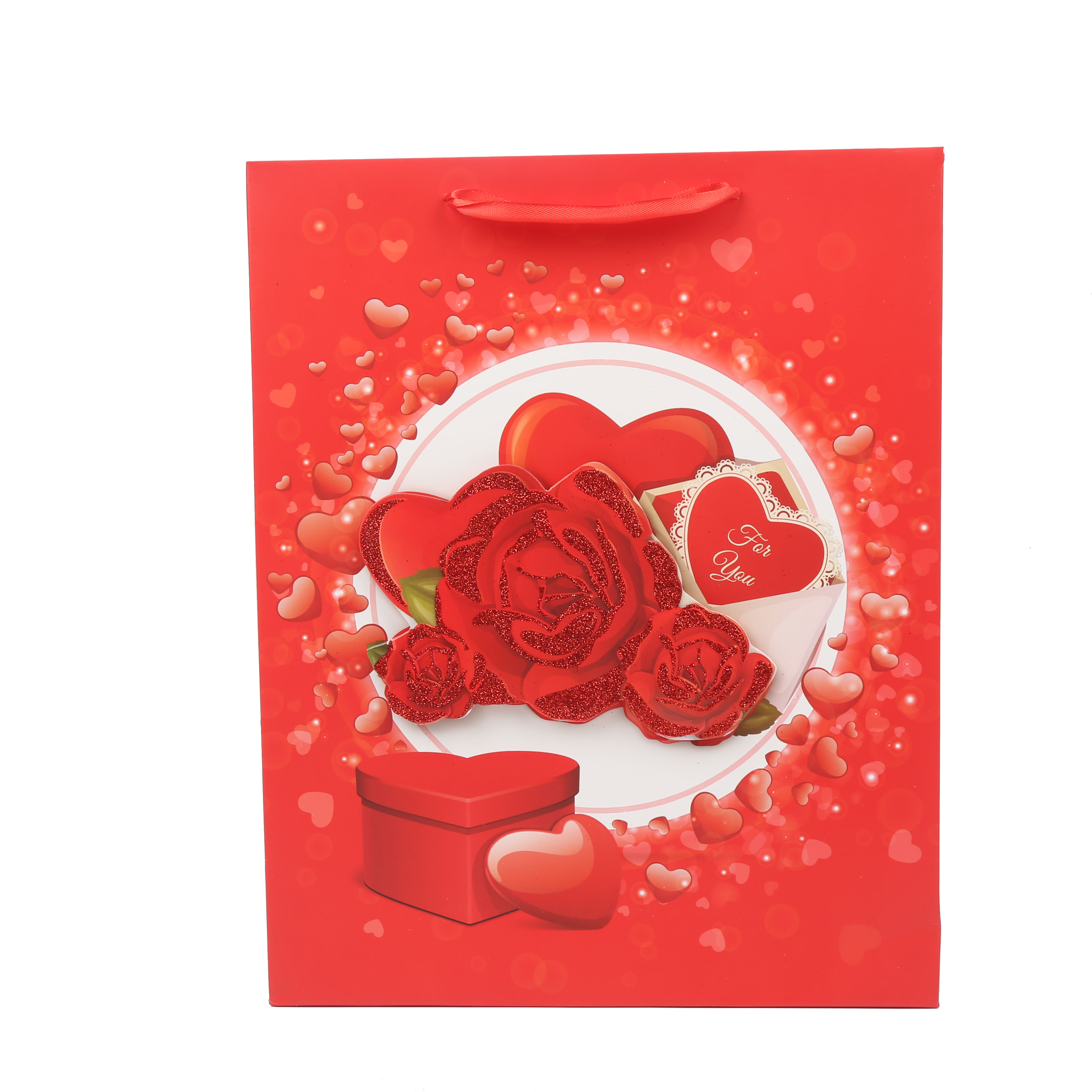 礼品袋/包装袋白底实物图