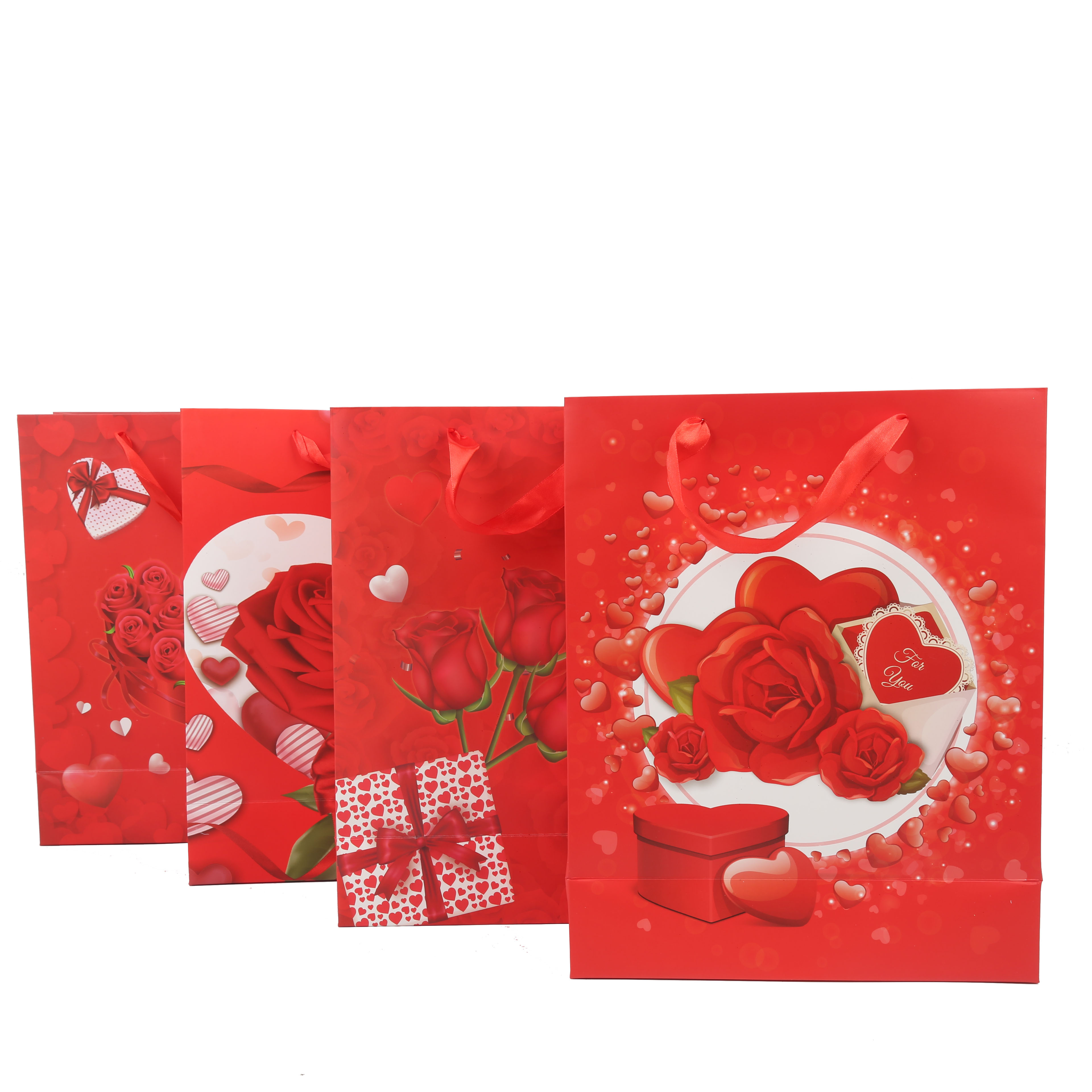 玫瑰礼品袋纸袋