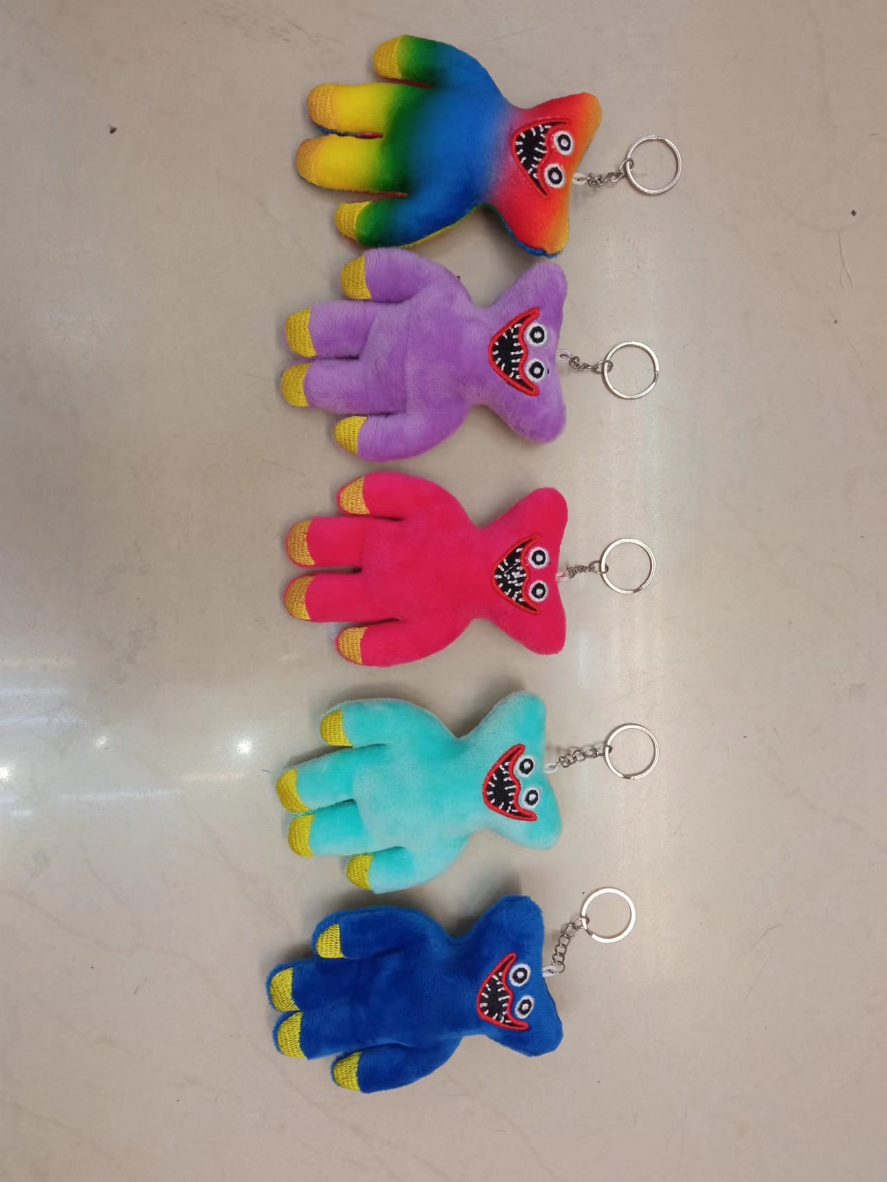 Cross-border Bobby plush toy, Bobby key pendant, Blue Bobby key small pendant, key keychain details Picture