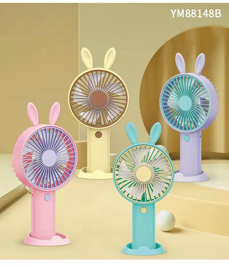The 88148 charging fan comes in three colors at one speed Application Scenario