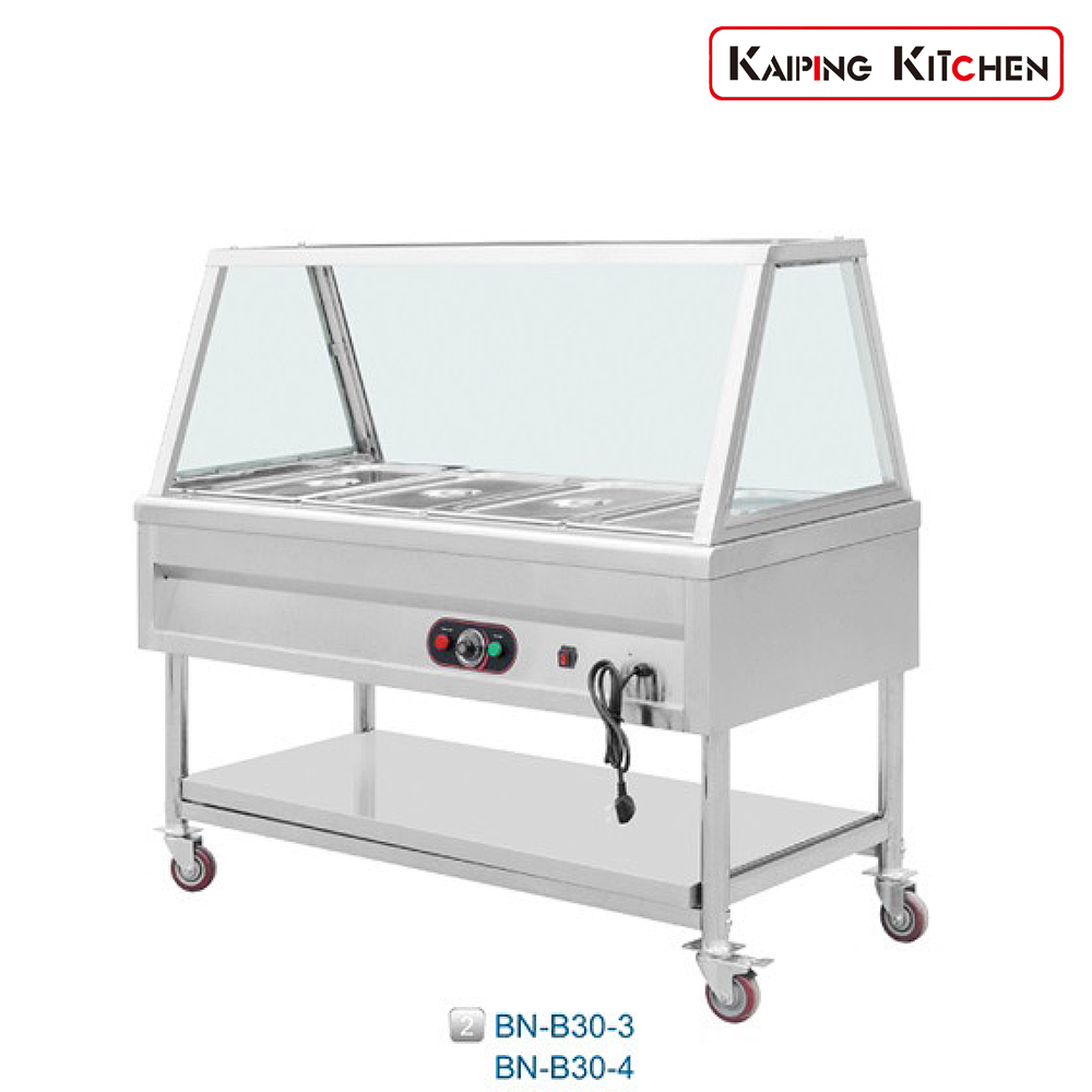 拆装式带上架暖汤池 Assembled Bain Marie With Top Shelf 型号（Model）