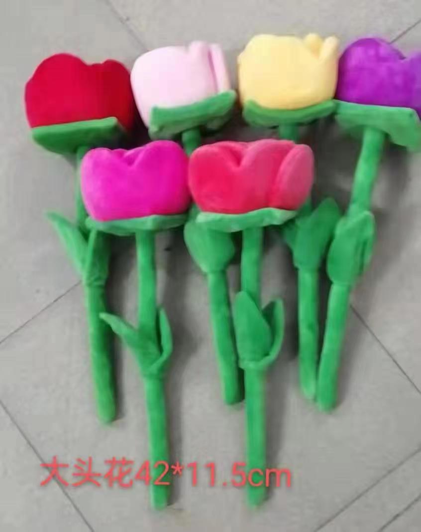 Creative plush toy rose series, multi-color and flexible, company exhibition event gift for your girlfriend