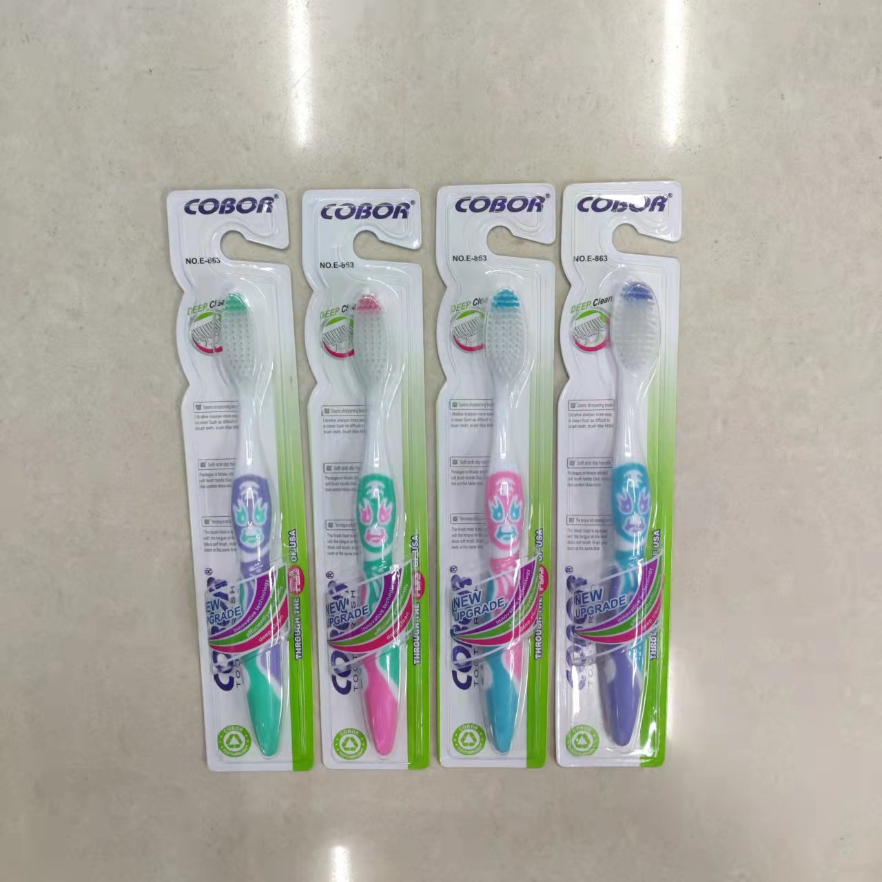 外贸英文牙刷产品图